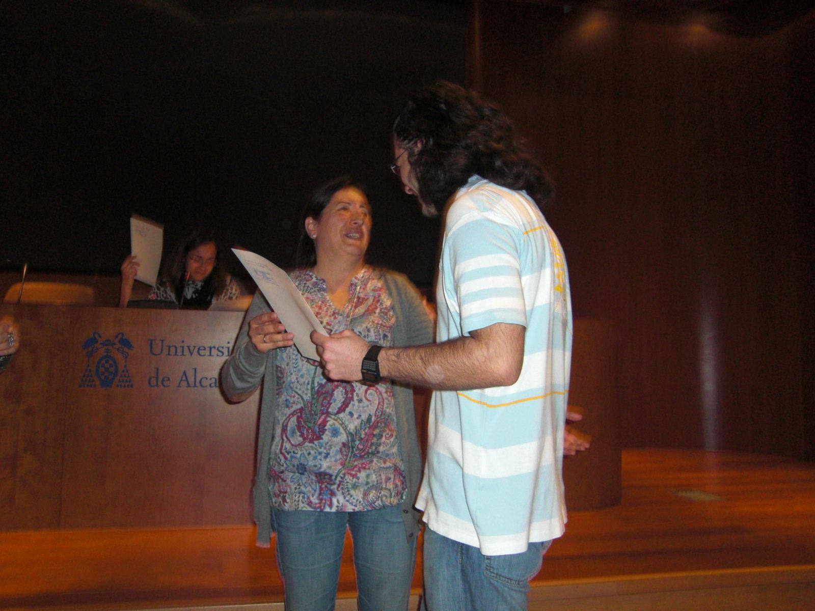 Entrega de diplomas (invierno 2009)
