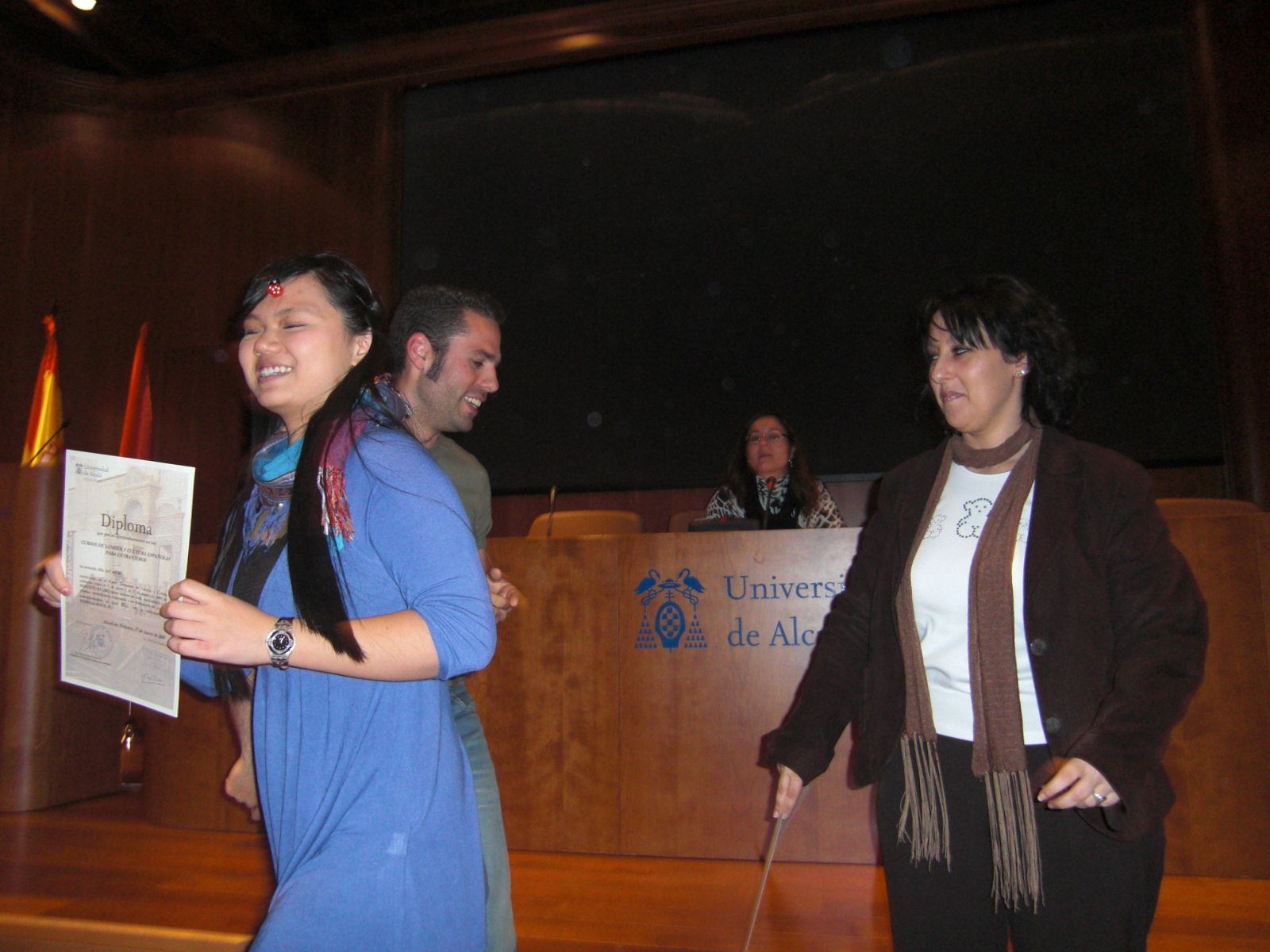 Entrega de diplomas (invierno 2009)