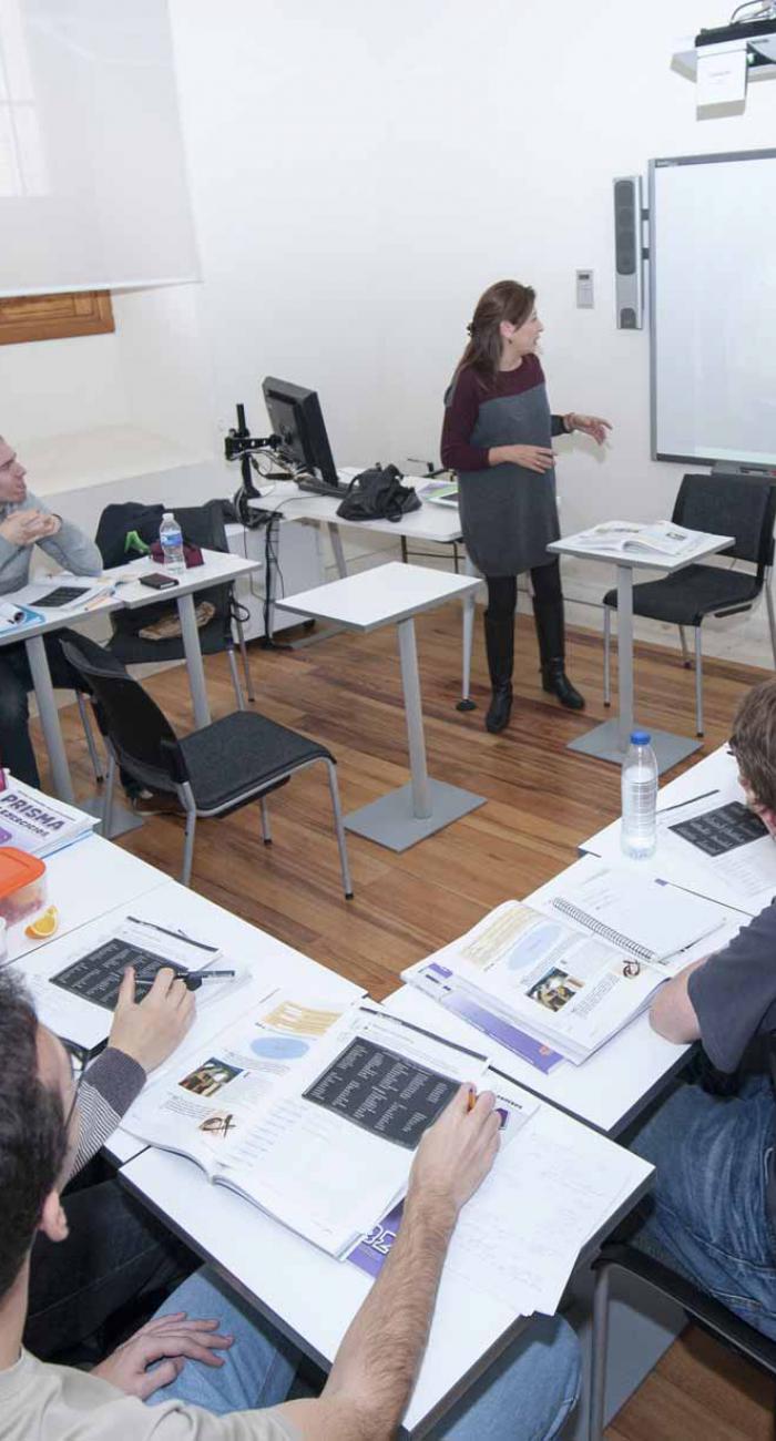 Clase ELE en Alcalingua