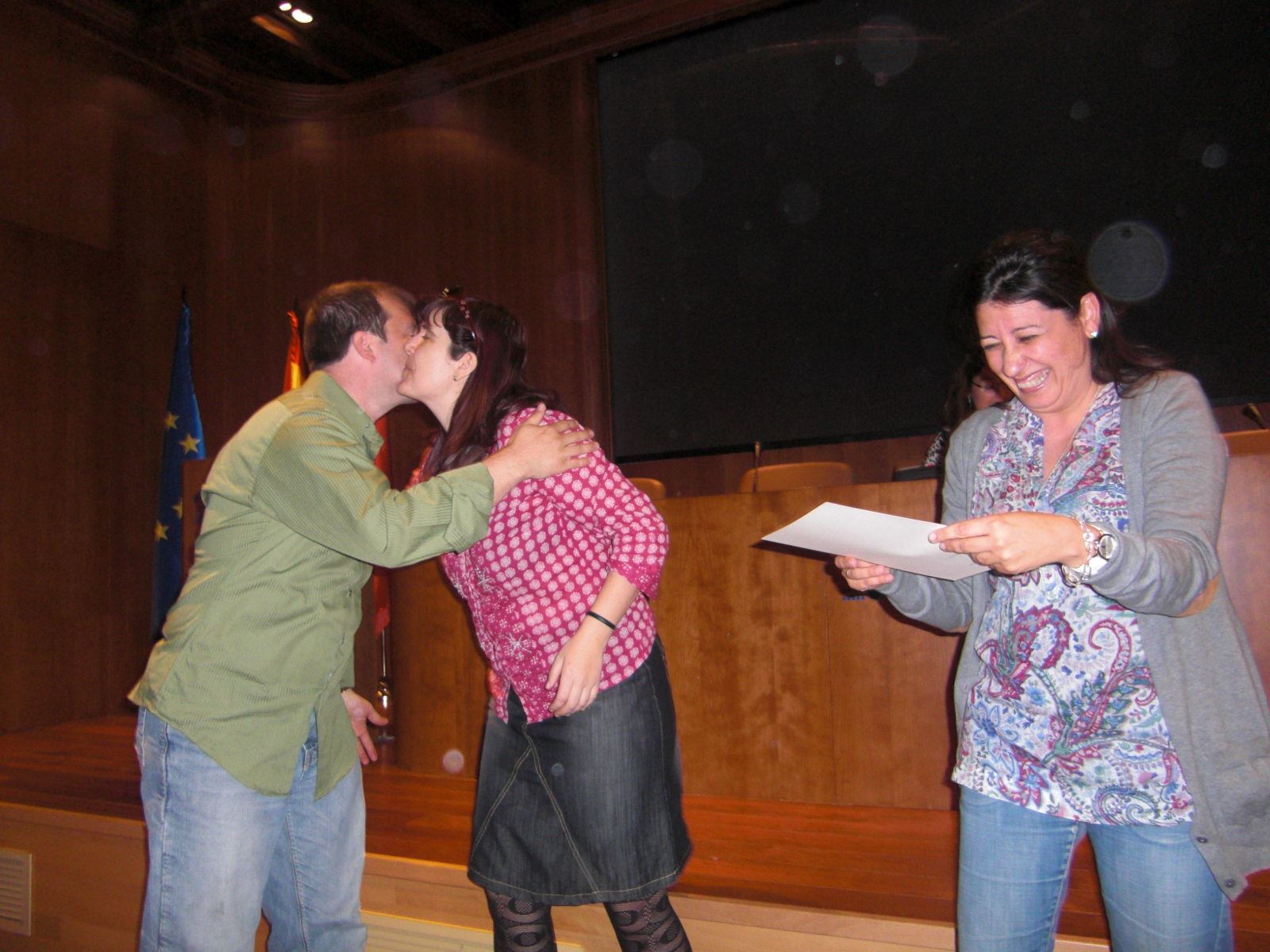 Entrega de diplomas (invierno 2009)