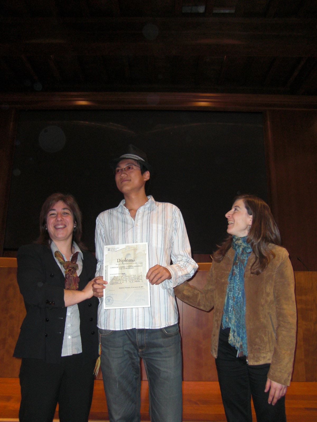Entrega de diplomas (invierno 2009) | Alcalingua · Universidad de Alcalá