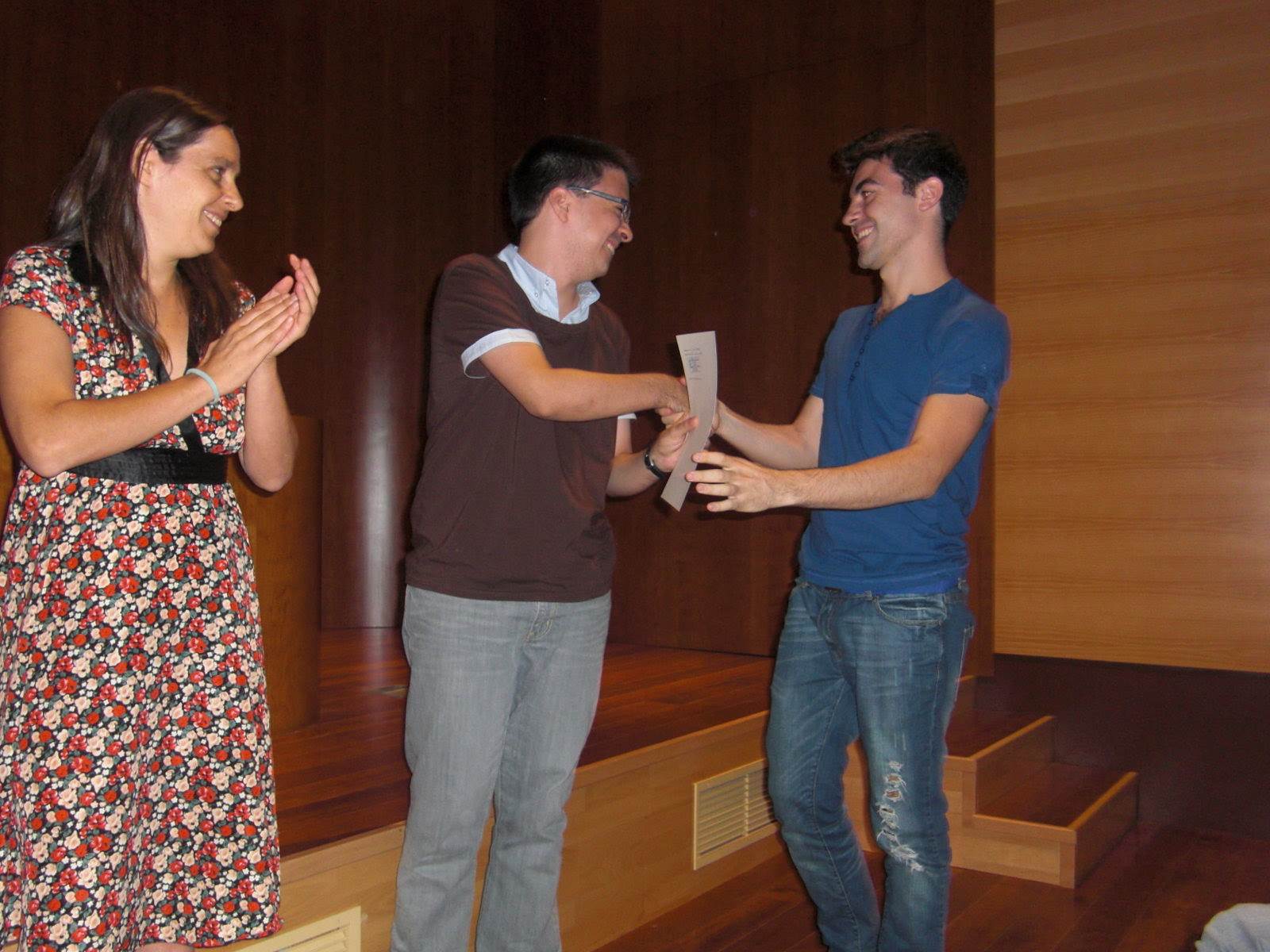 Entrega de diplomas (julio 2009)