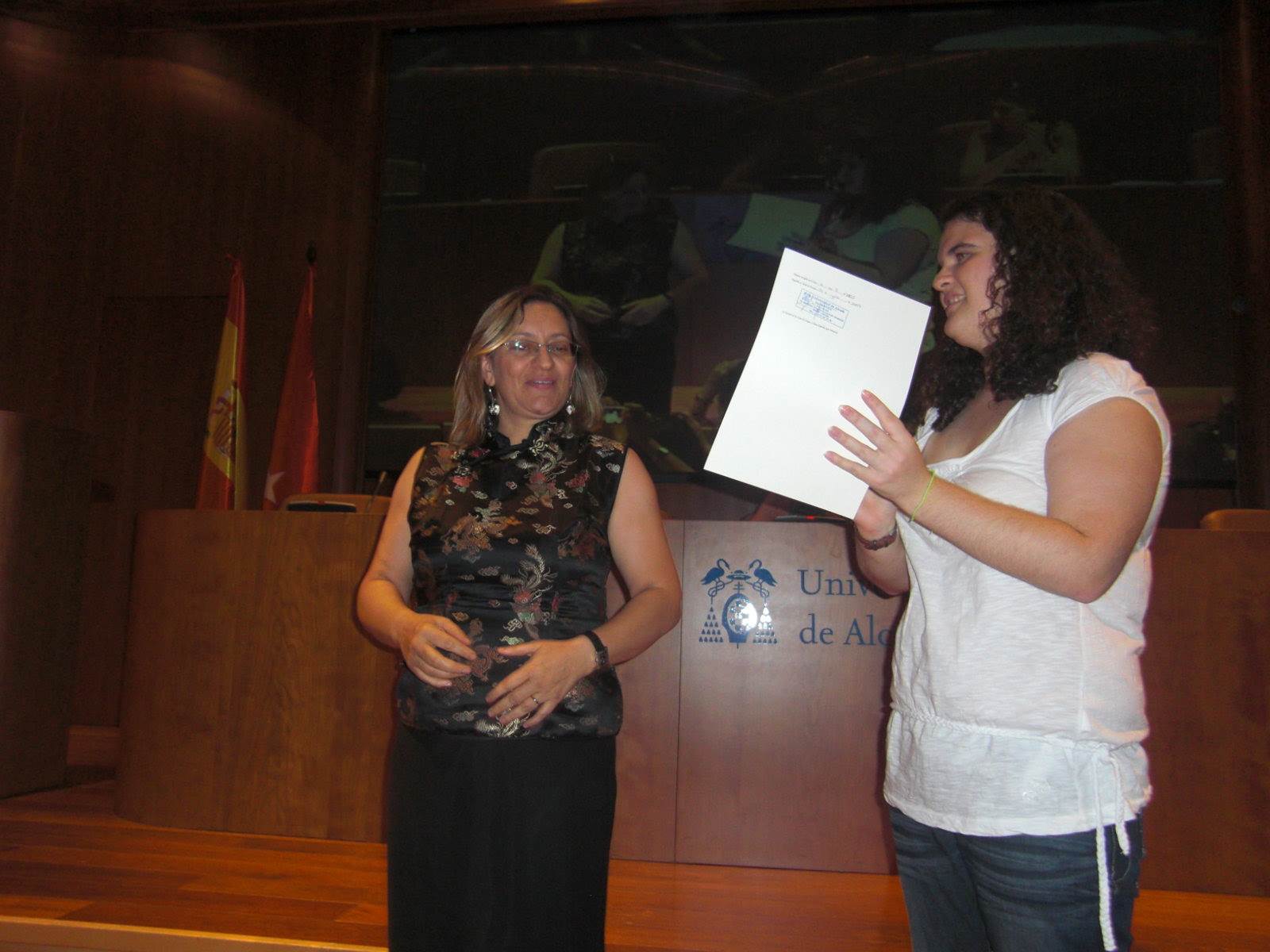 Entrega de diplomas (julio 2009)