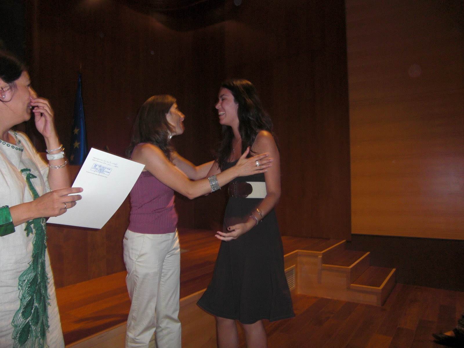 Entrega de diplomas (julio 2009)