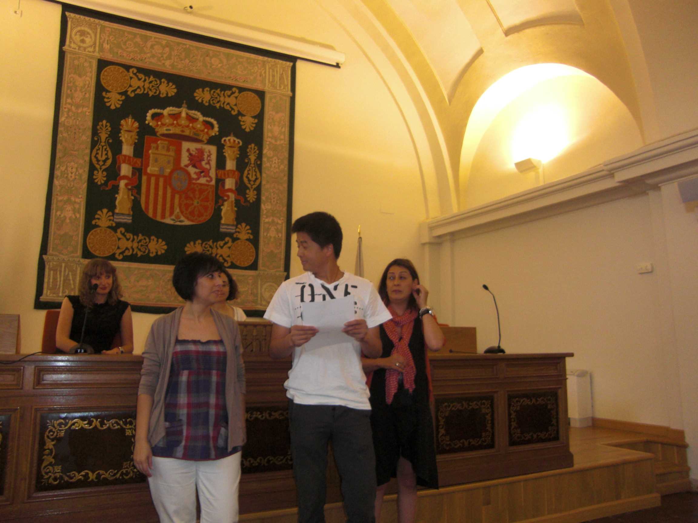 Entrega de diplomas (primavera 2012)