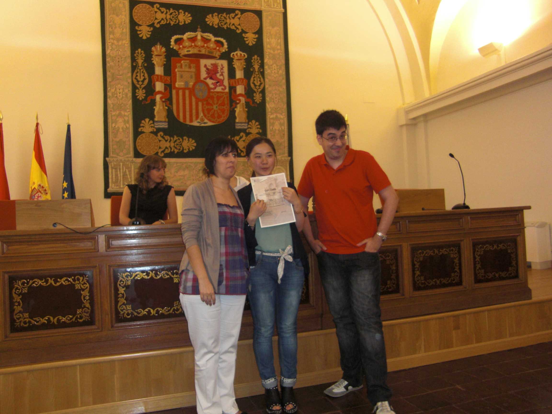 Entrega de diplomas (primavera 2012)