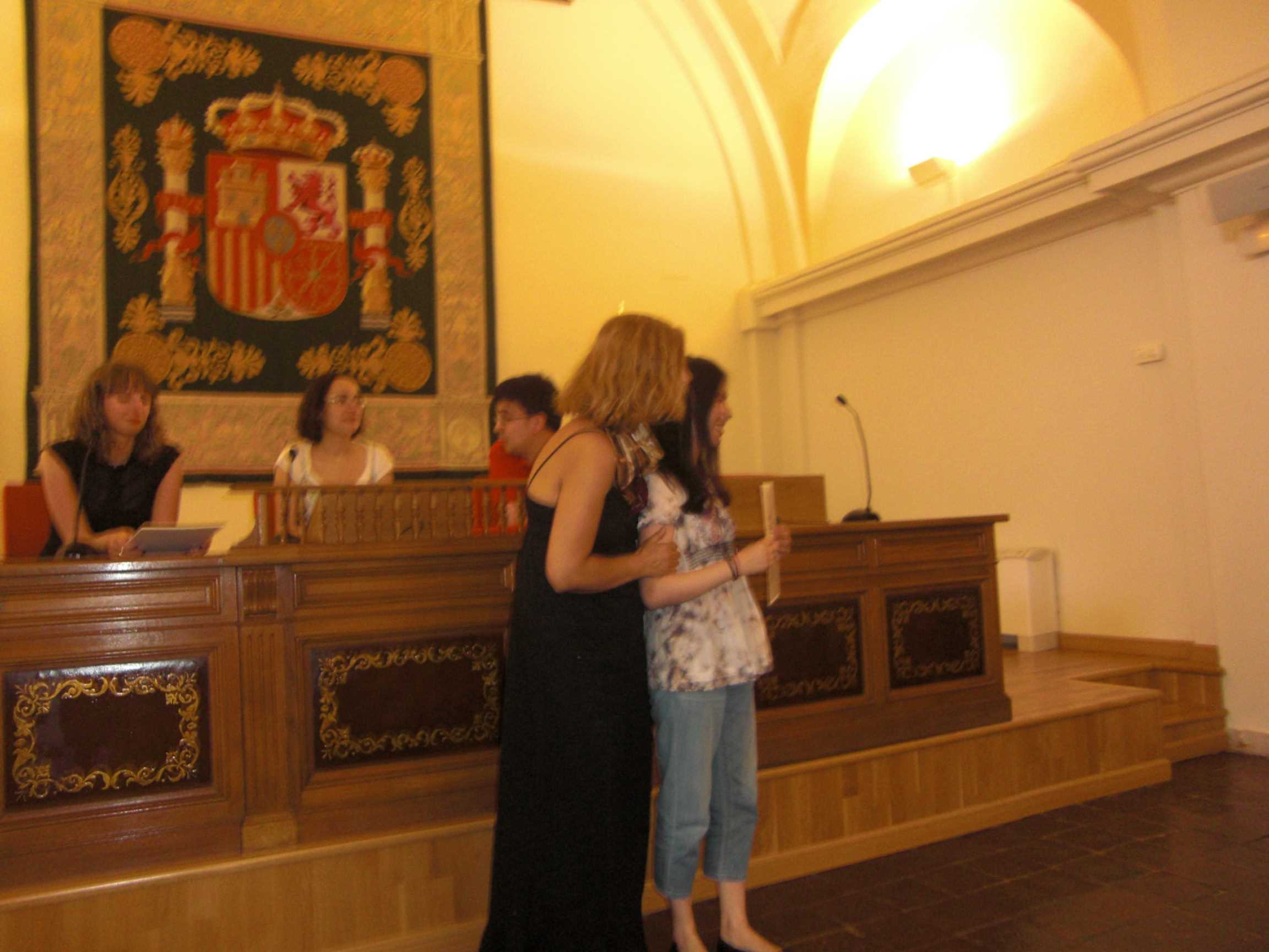 Entrega de diplomas (primavera 2012)