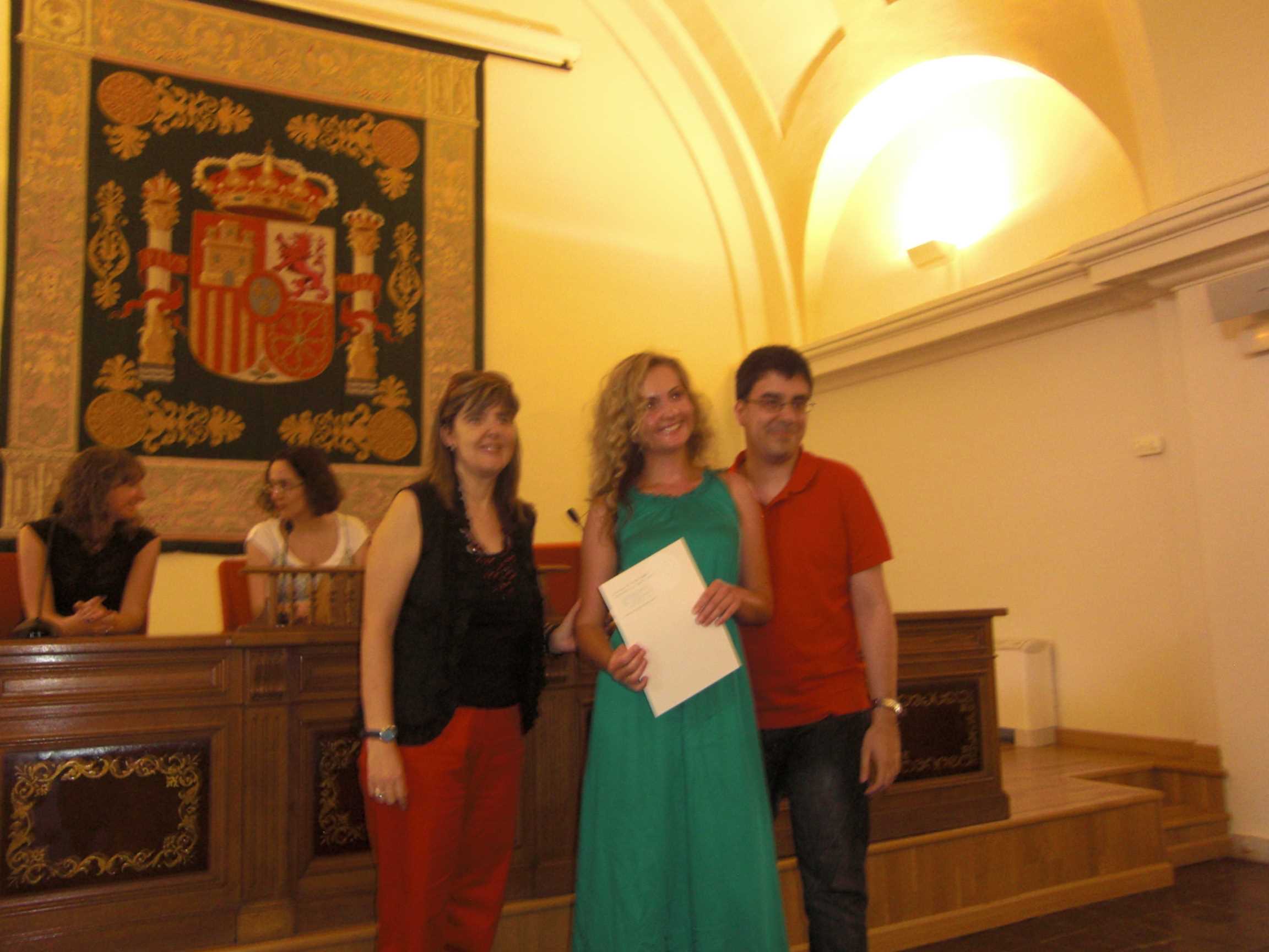 Entrega de diplomas (primavera 2012)