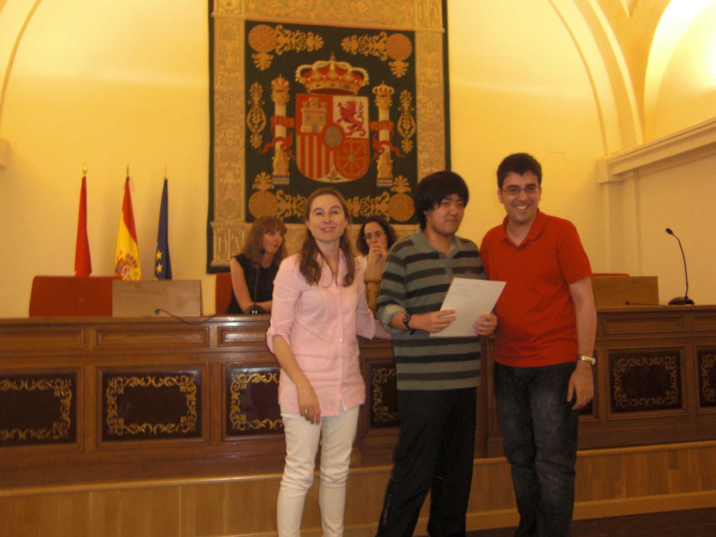 Entrega de diplomas (primavera 2012)