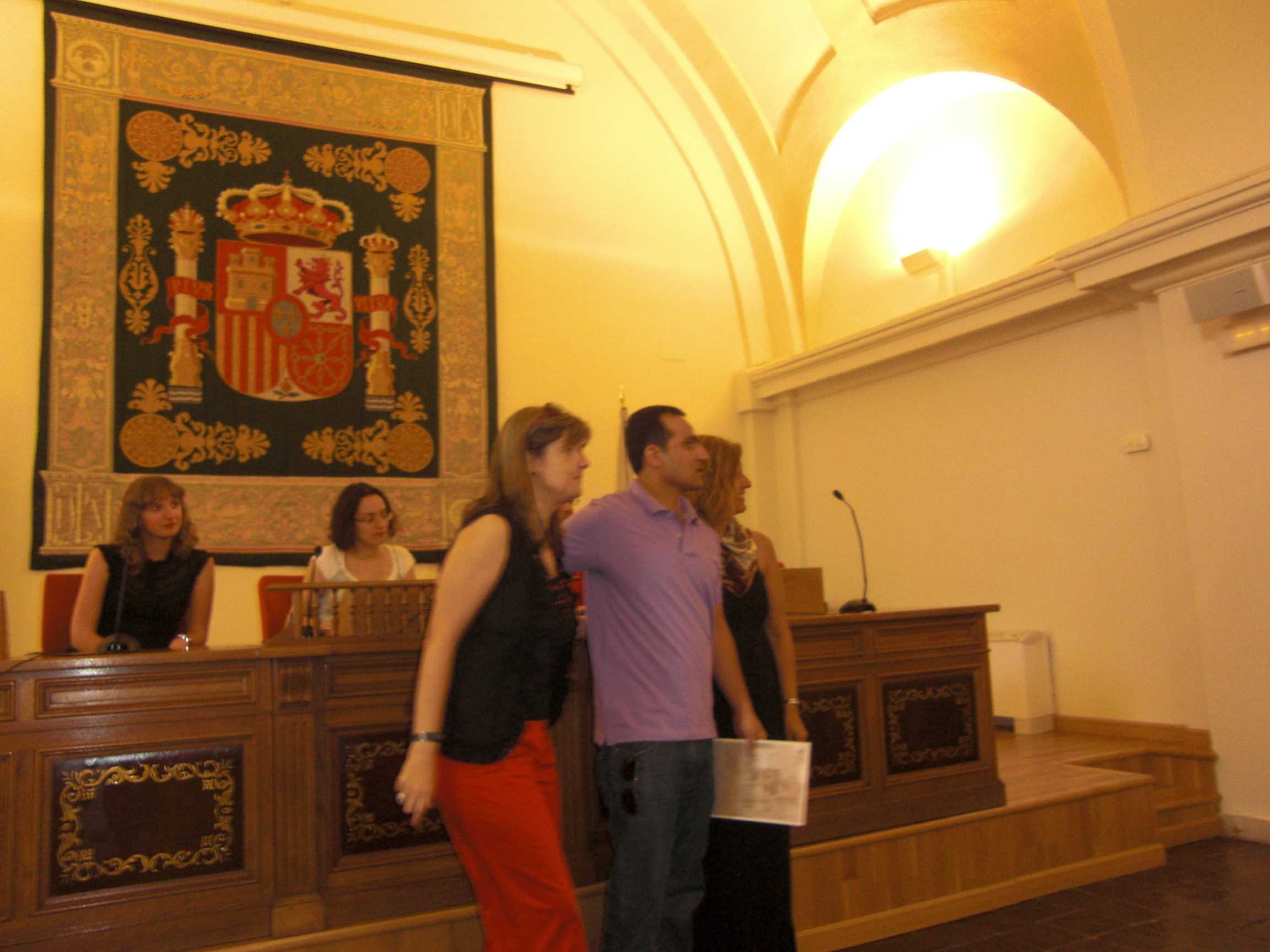 Entrega de diplomas (primavera 2012)