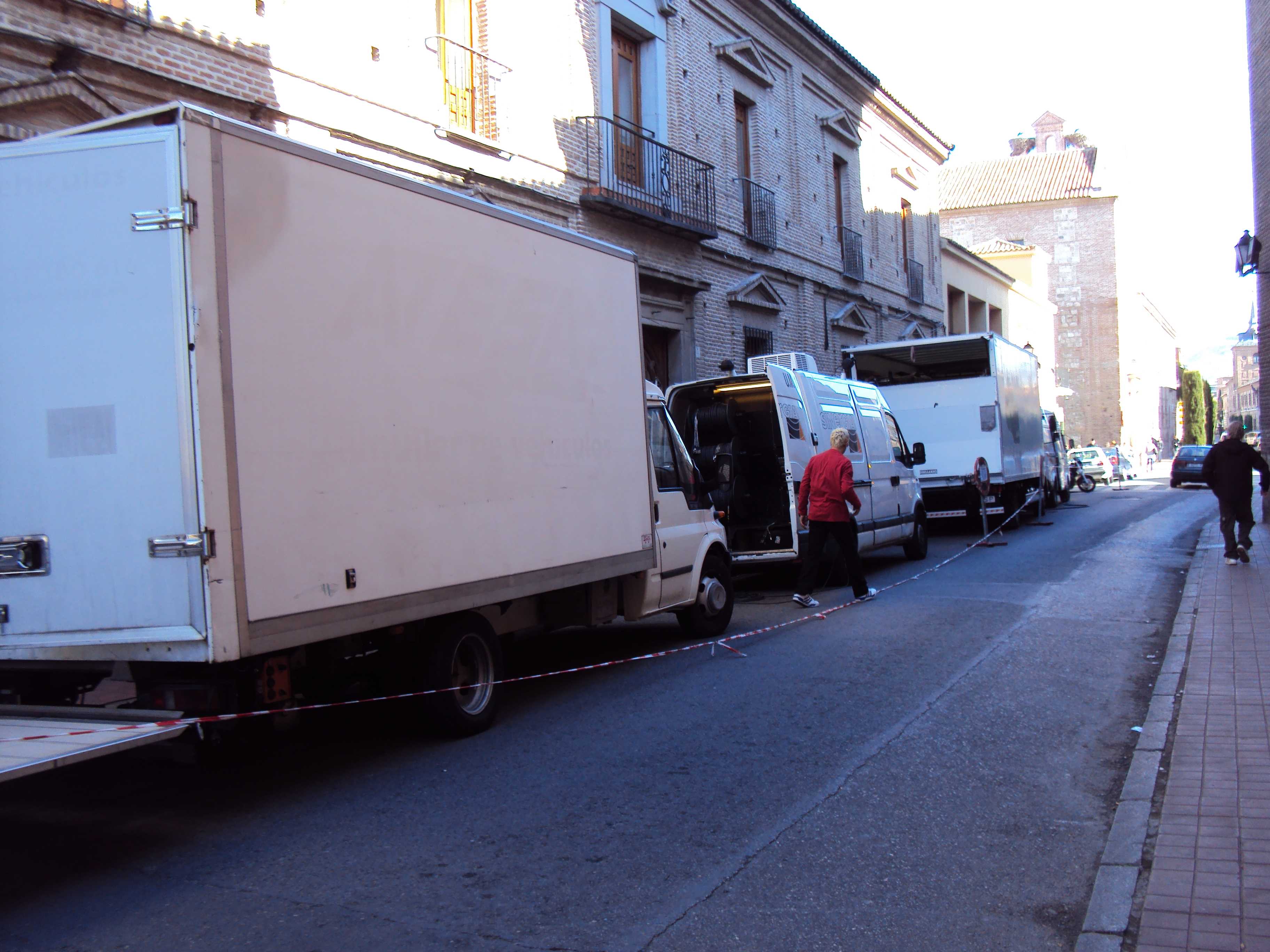 Rodaje de la serie "Cuéntame cómo pasó"