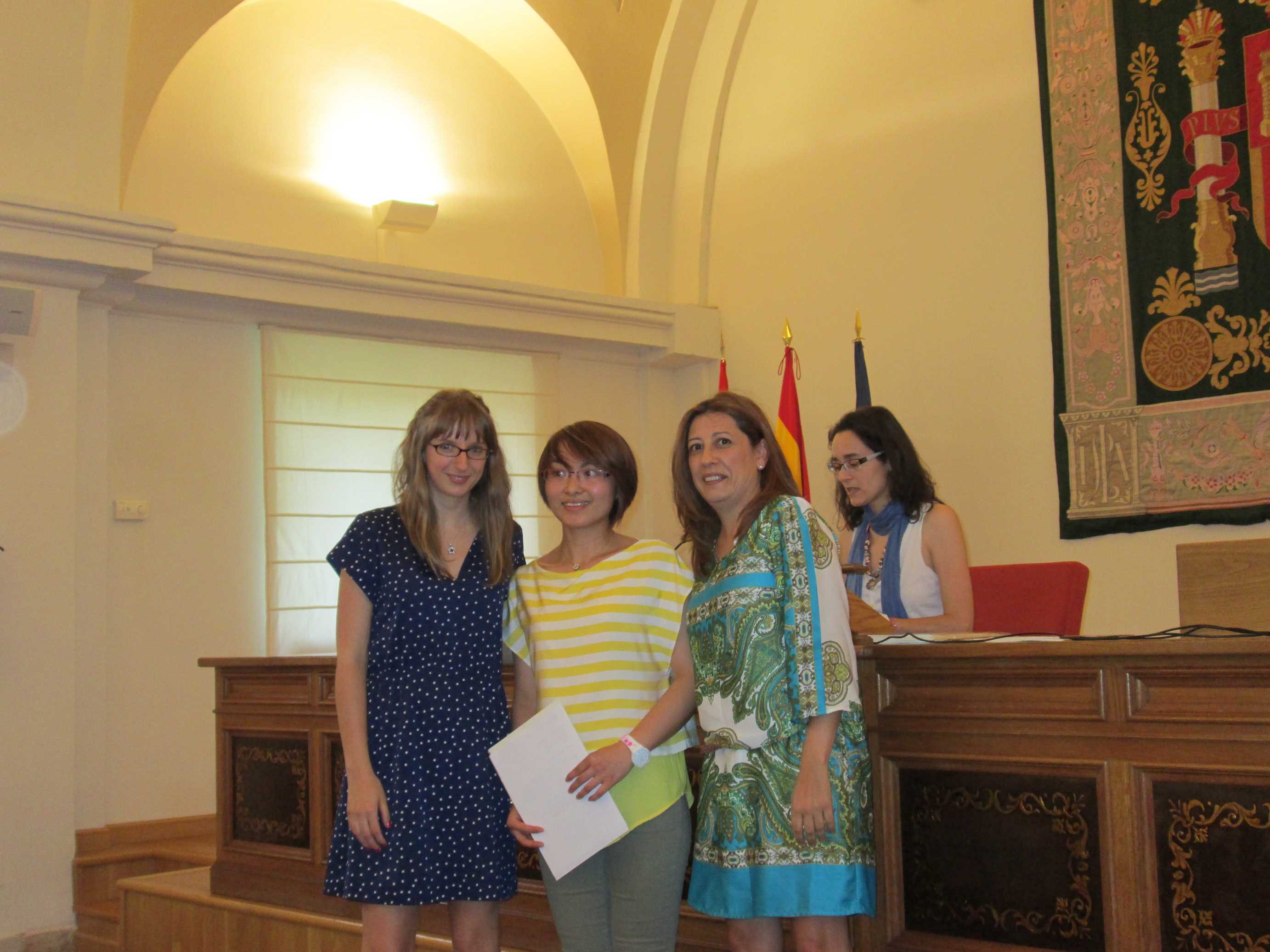 Entrega de diplomas (intensivo de junio de 2013)