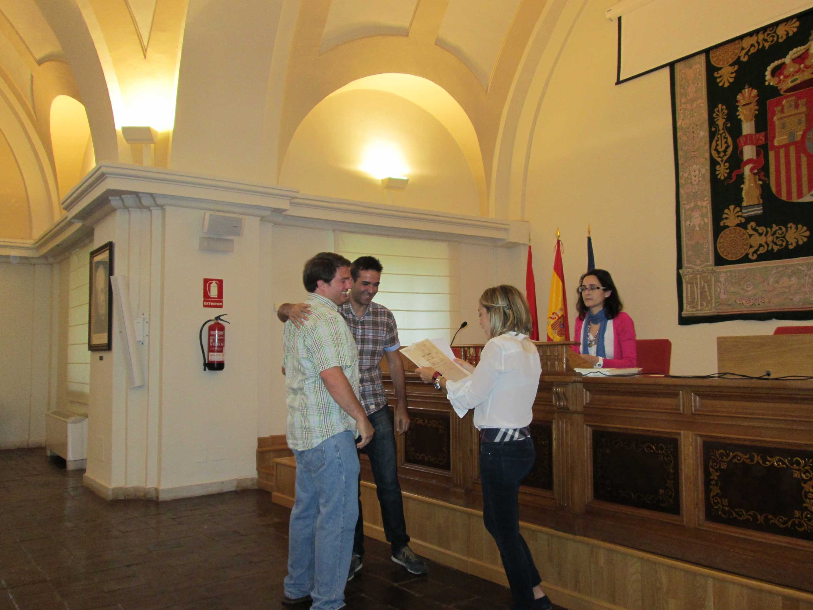 Entrega de diplomas (intensivo de junio de 2013)