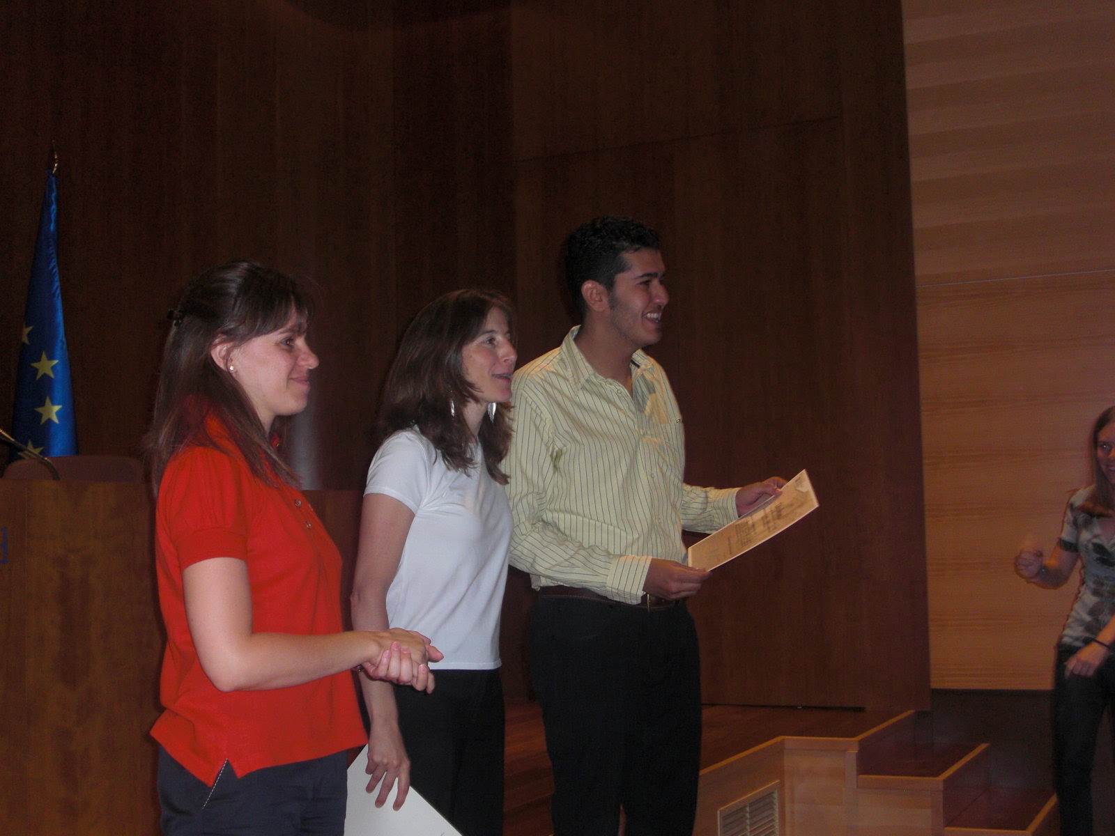 Entrega de diplomas (junio 2009)