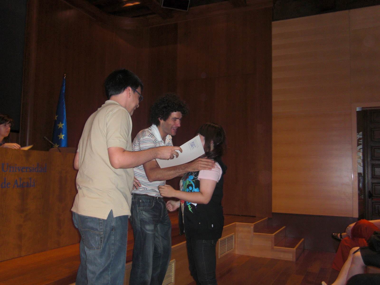 Entrega de diplomas (junio 2009)