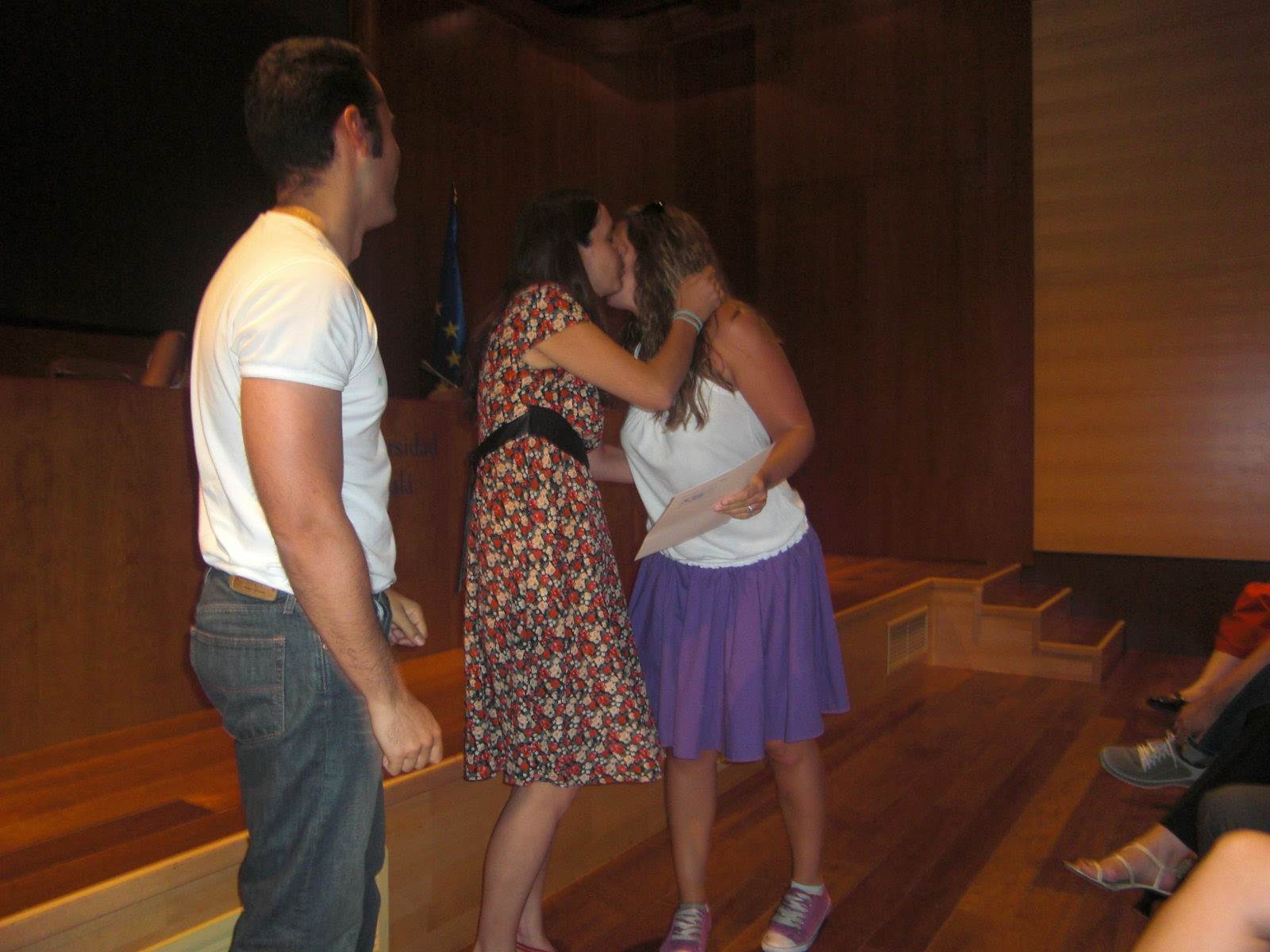 Entrega de diplomas (junio 2009)