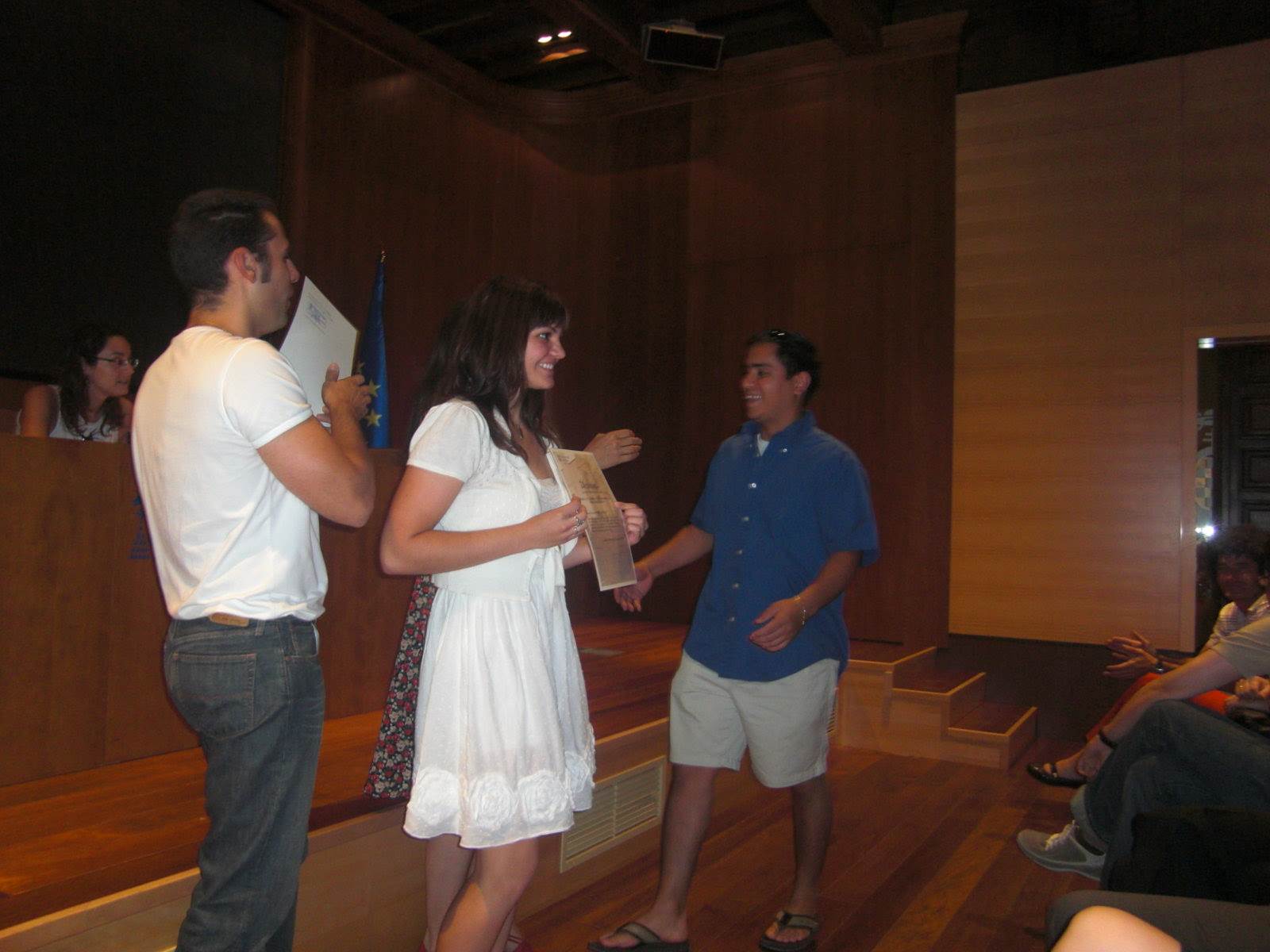 Entrega de diplomas (junio 2009)