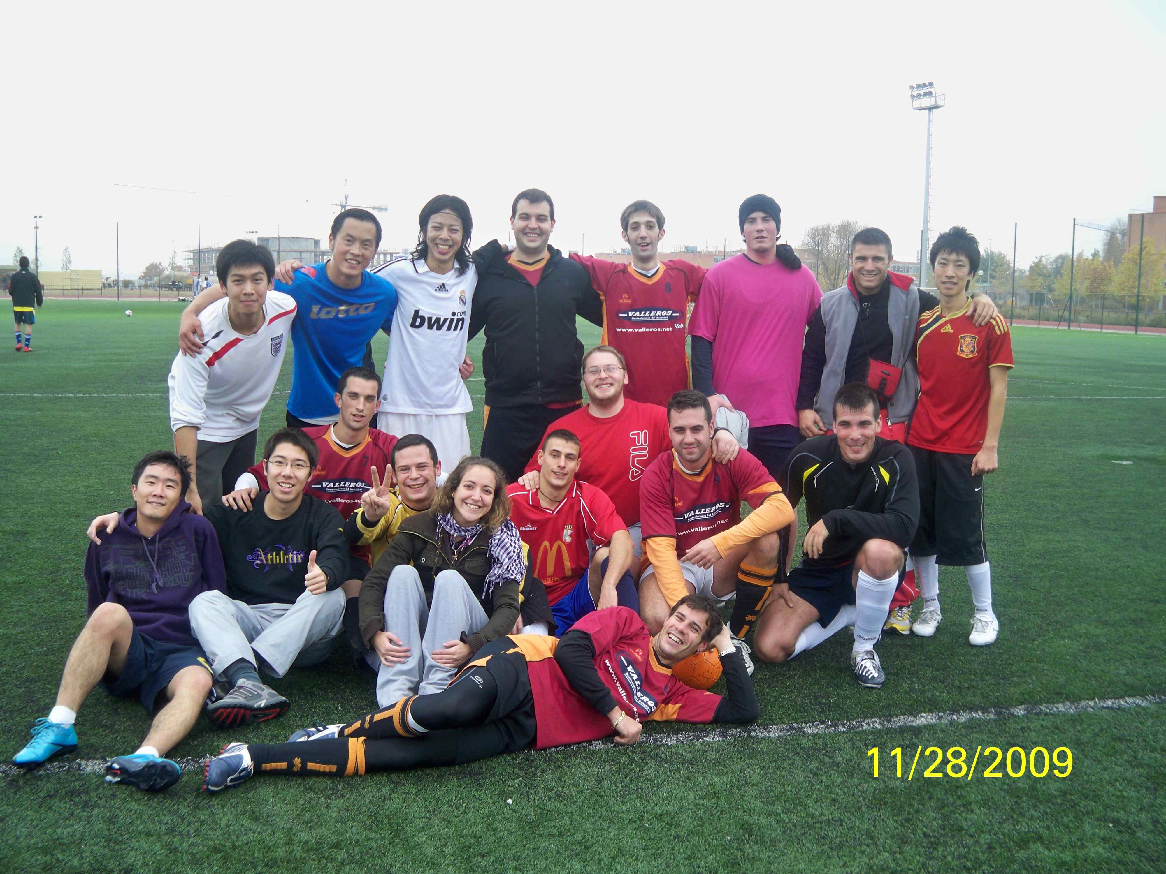 Alcalingua vs Stylo soccer match