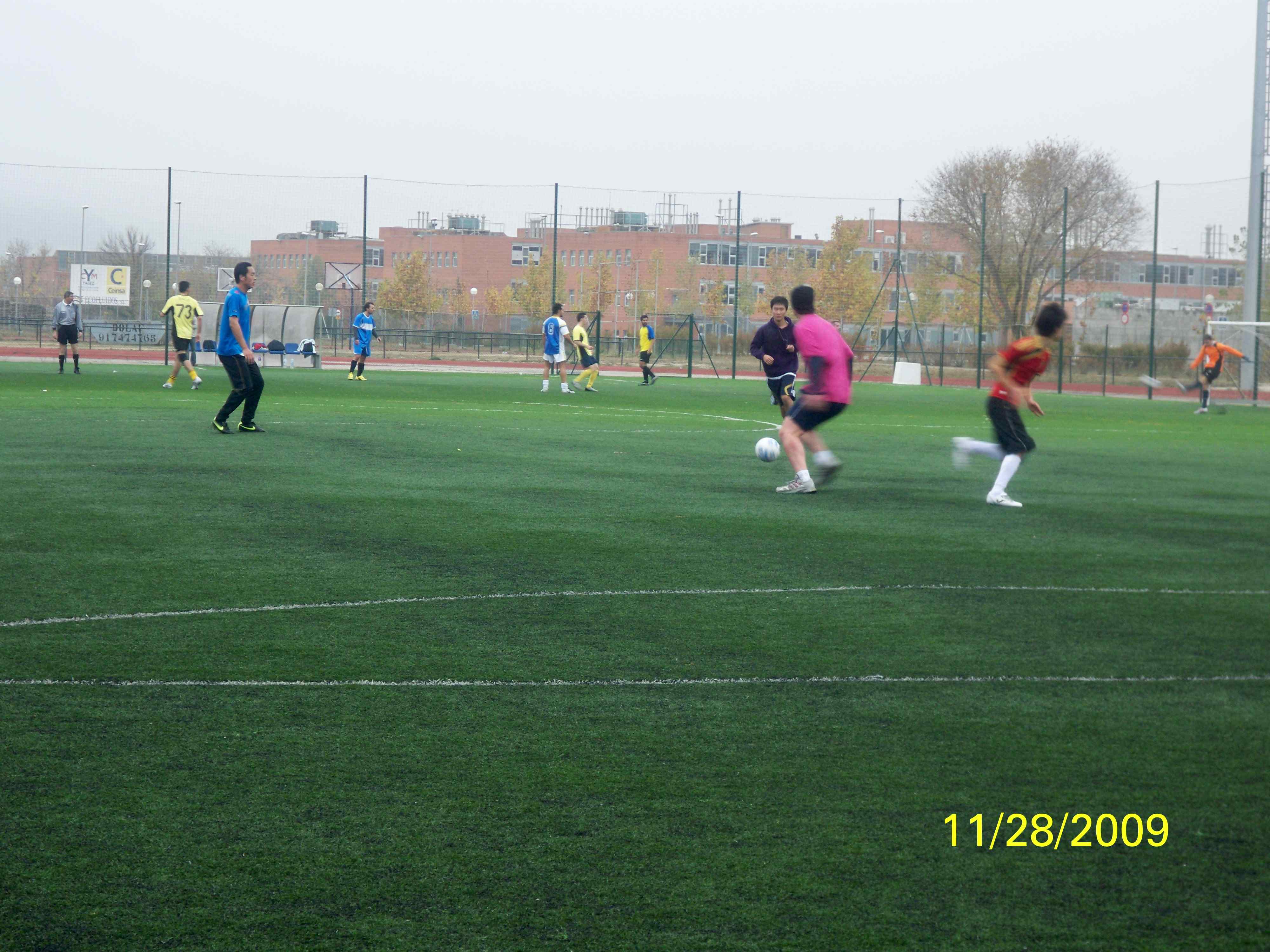 Alcalingua vs Stylo soccer match