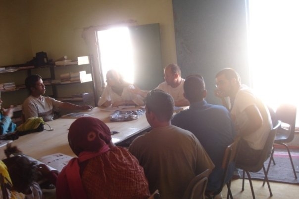 Training of Spanish teachers in the Sahara