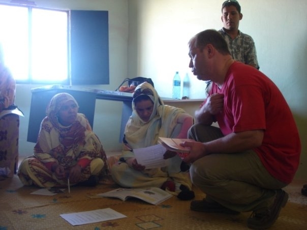 Training of Spanish teachers in the Sahara