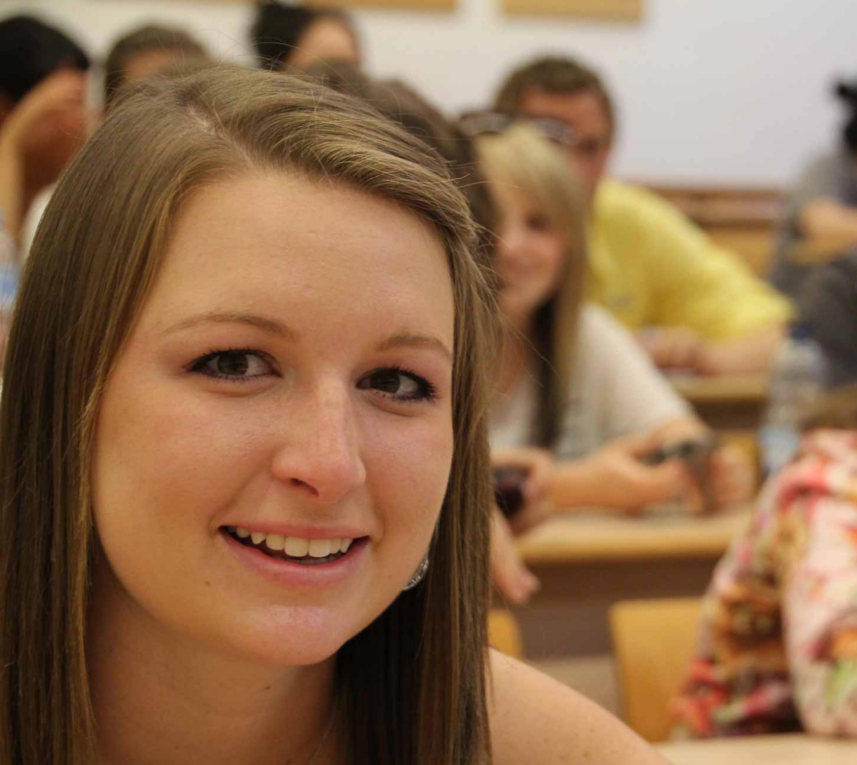 Students in class