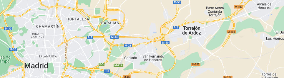 Mapa Madrid