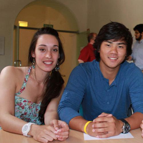 Alcalingua students