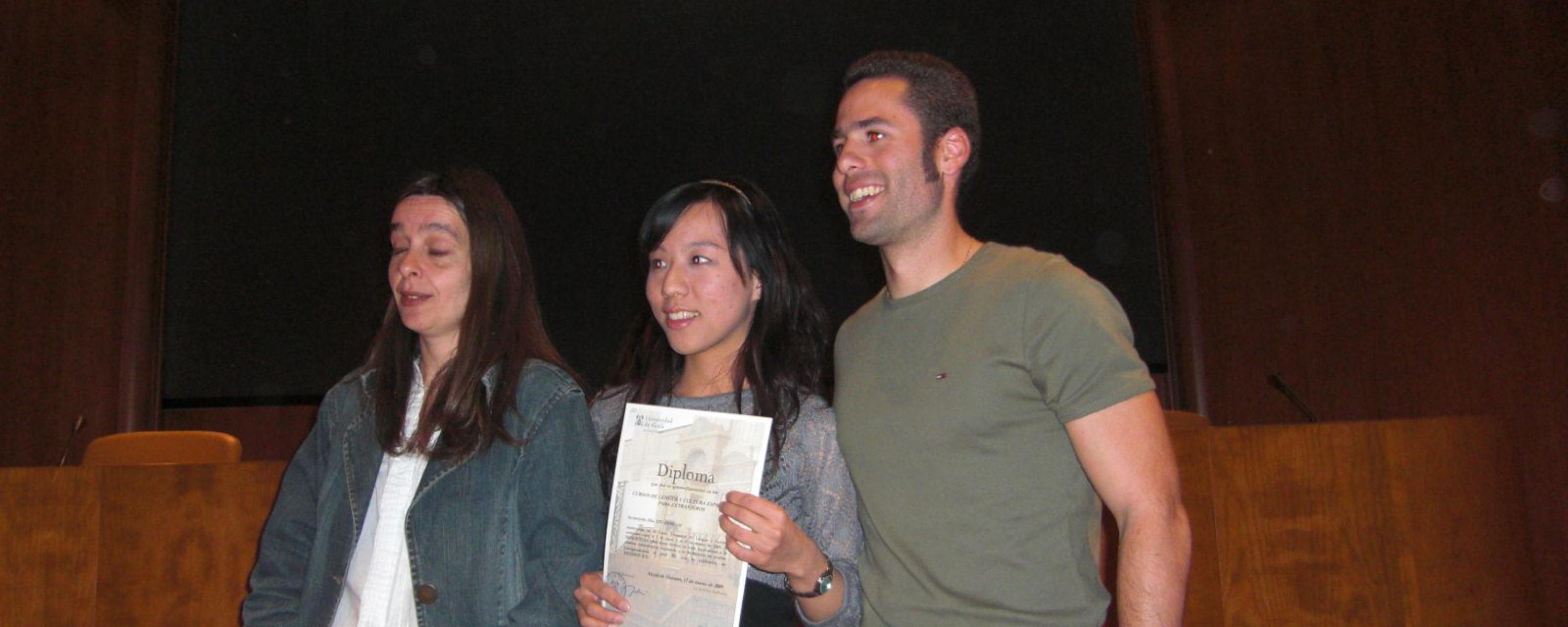 Closing ceremony (winter 2009)