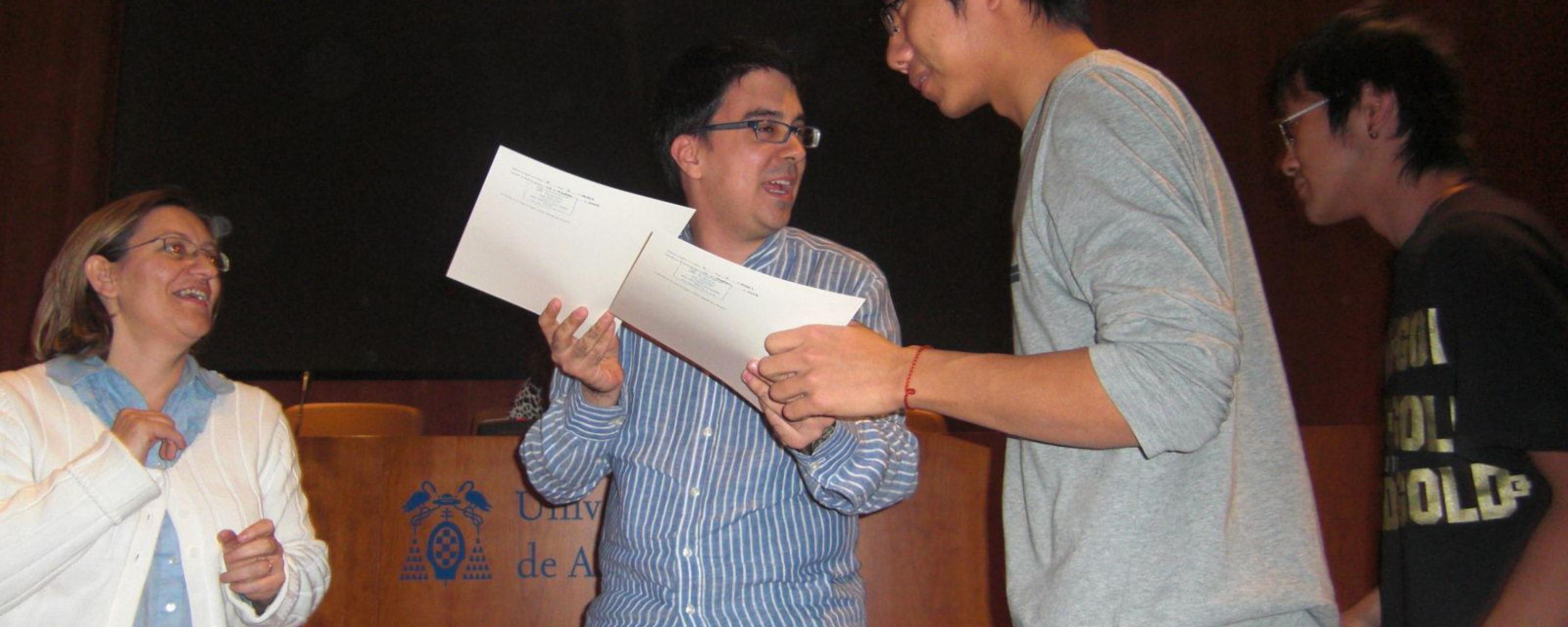 Closing ceremony (winter 2009)