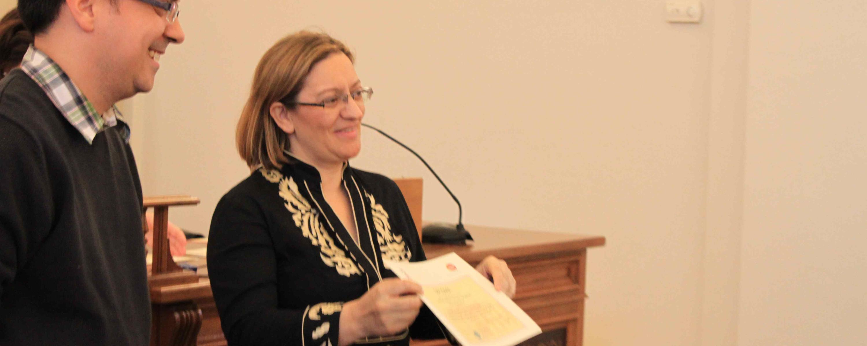 Closing ceremony (winter 2011)