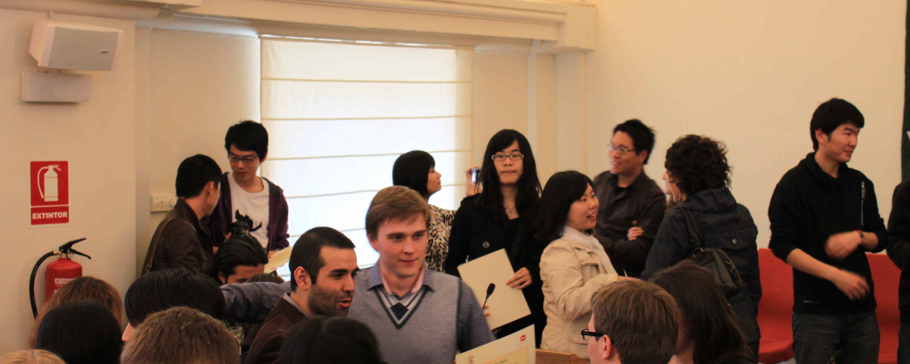Closing ceremony (winter 2011)
