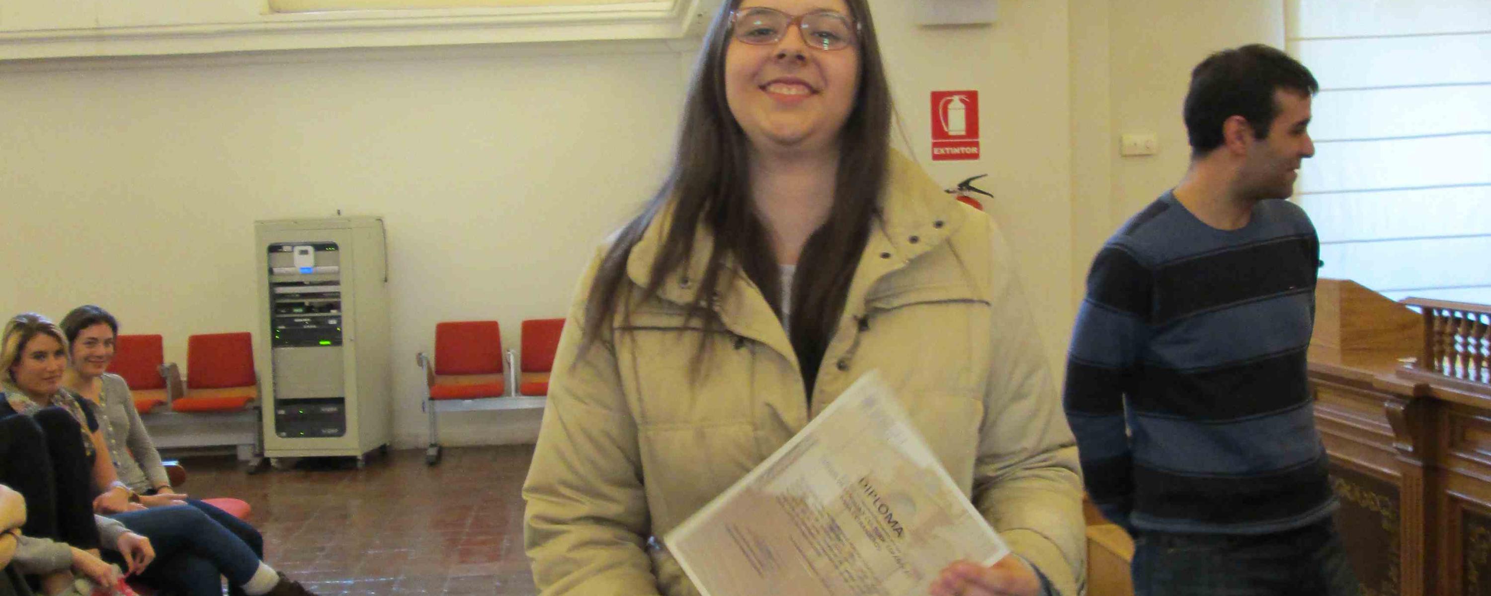 Closing ceremony (winter 2013)