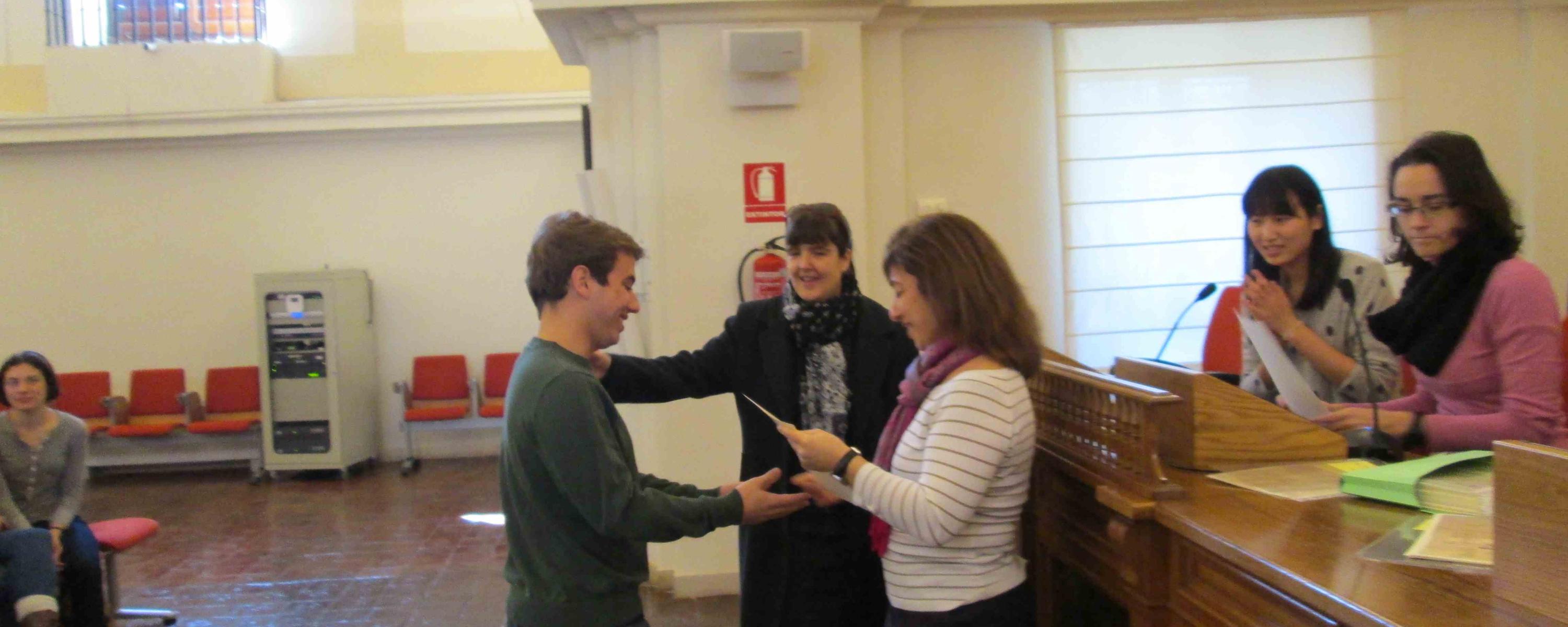 Closing ceremony (winter 2013)