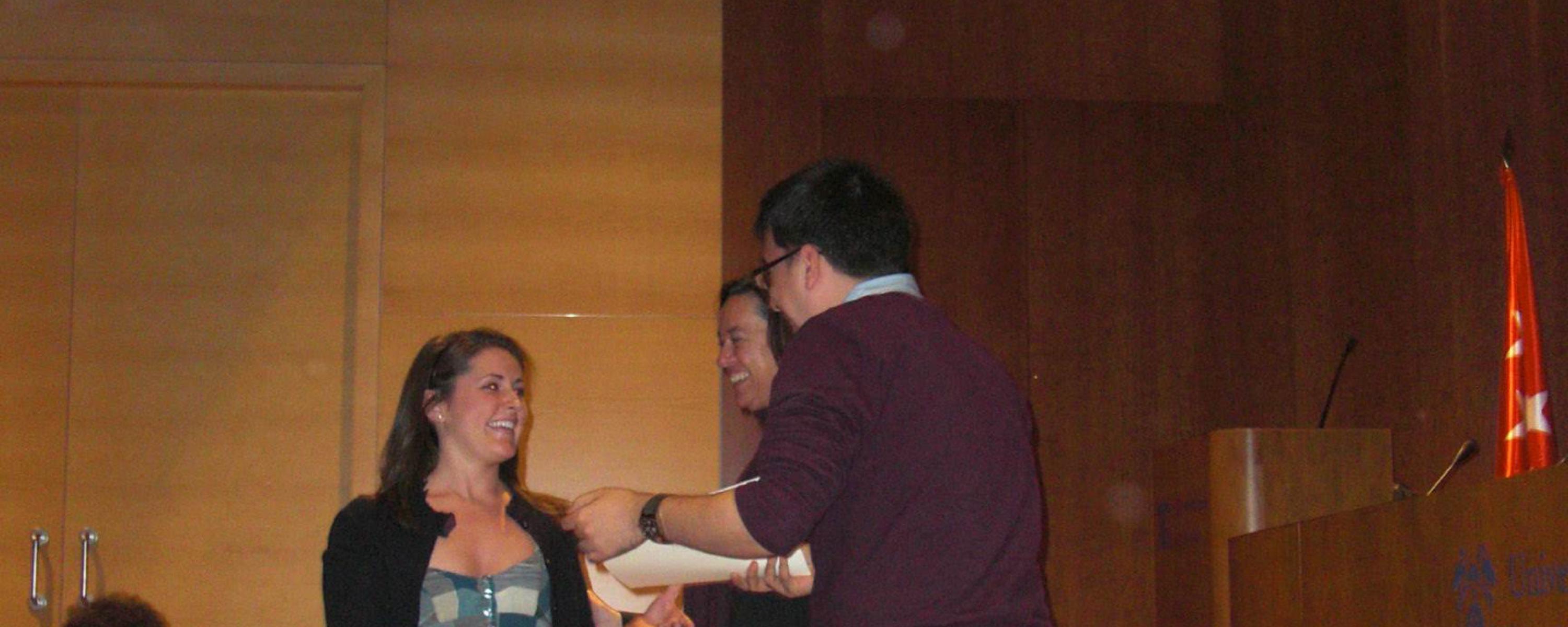 Closing ceremony (winter 2010)