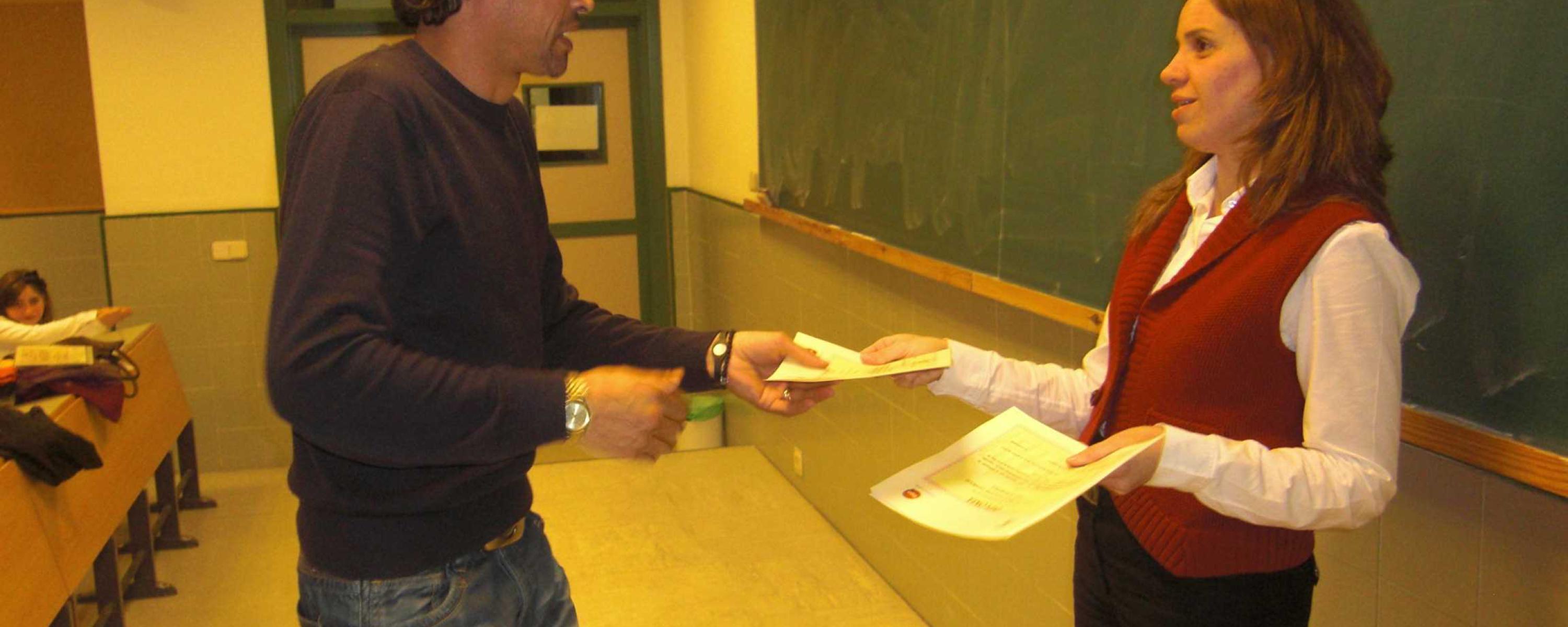 Diplomas Spanish course for immigrants (Guadalajara)