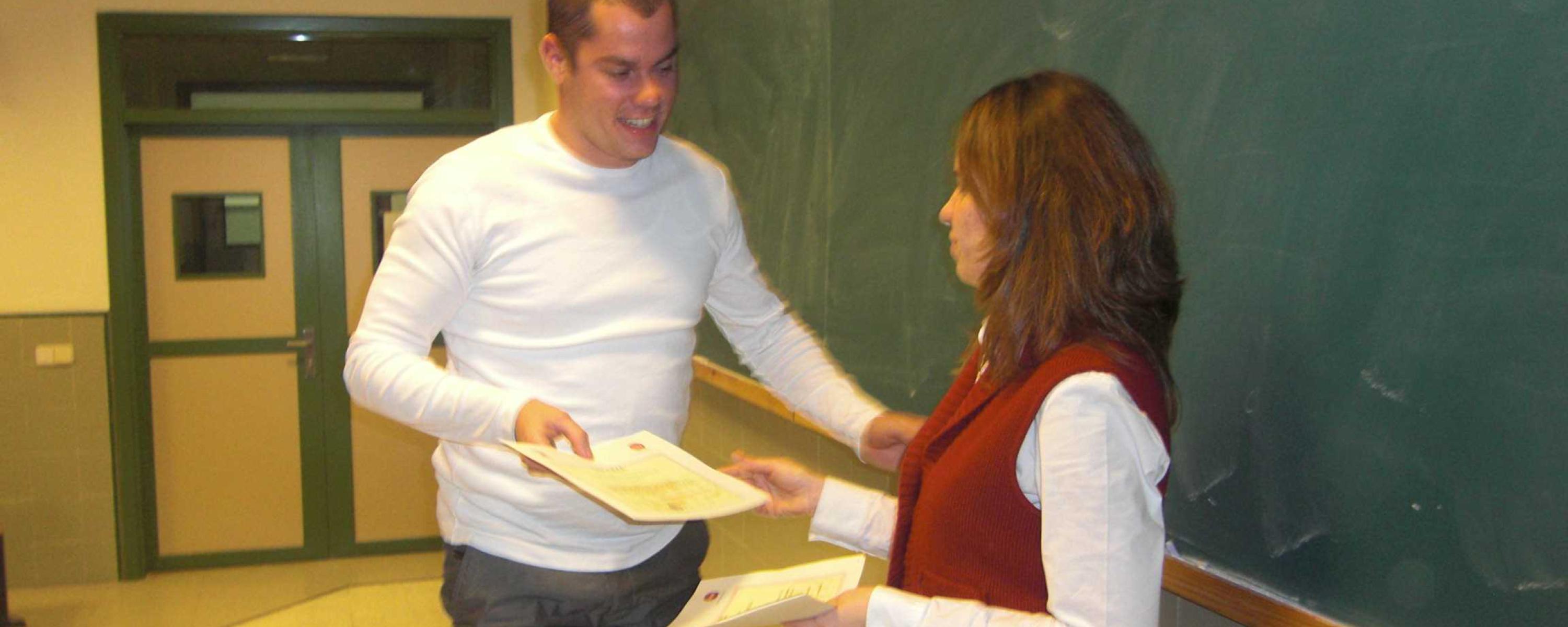 Diplomas Spanish course for immigrants (Guadalajara)