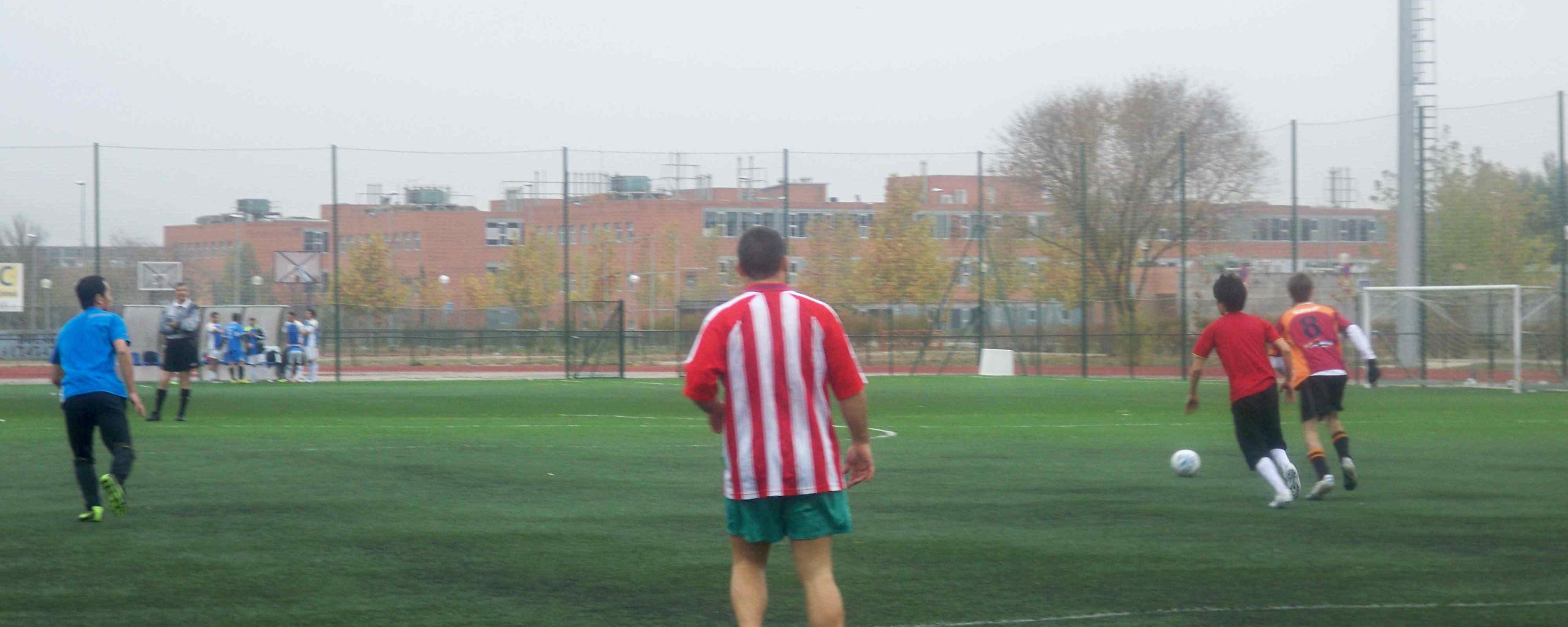 Alcalingua vs Stylo soccer match