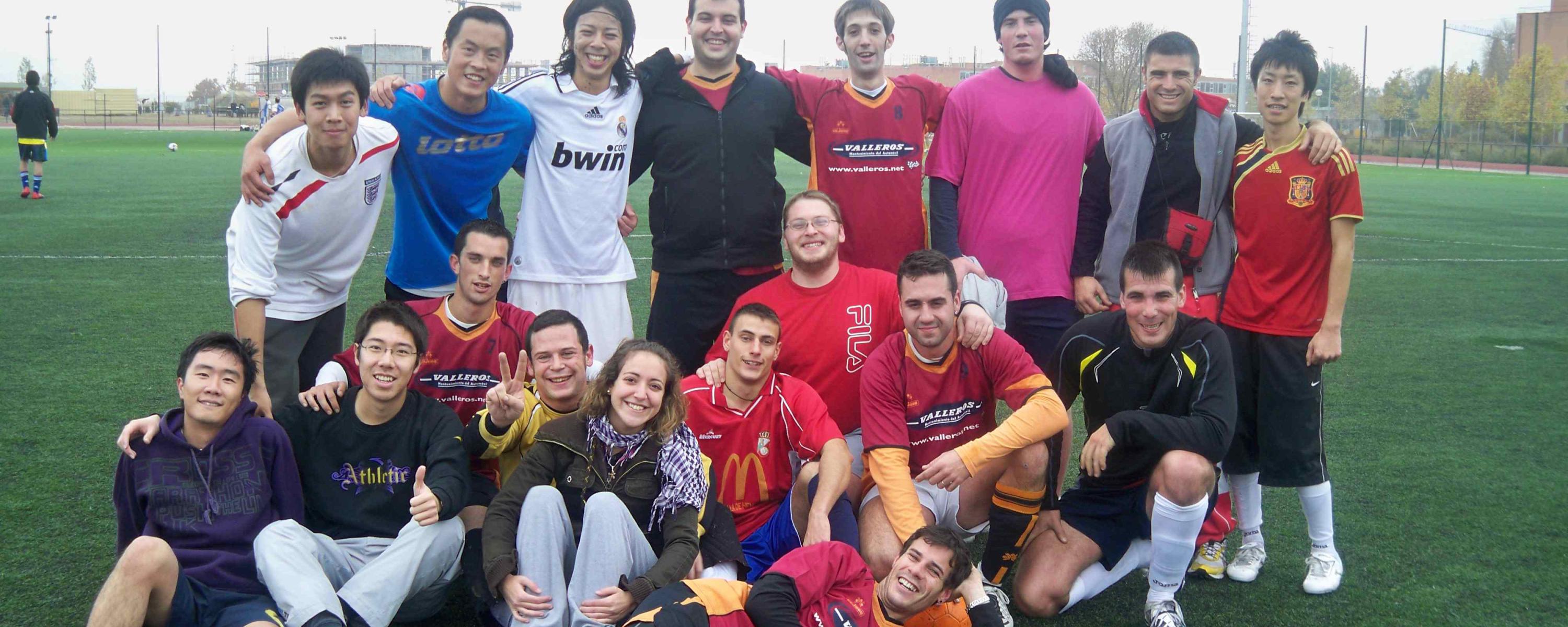 Alcalingua vs Stylo soccer match