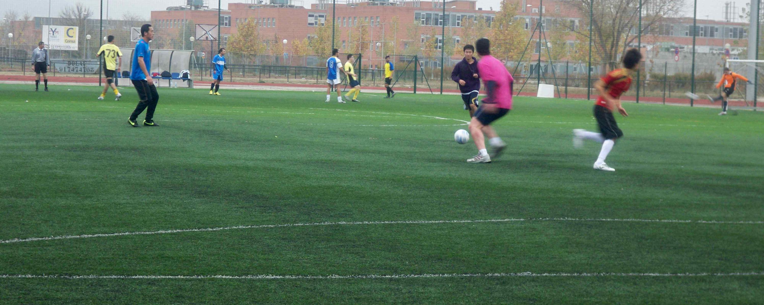 Alcalingua vs Stylo soccer match