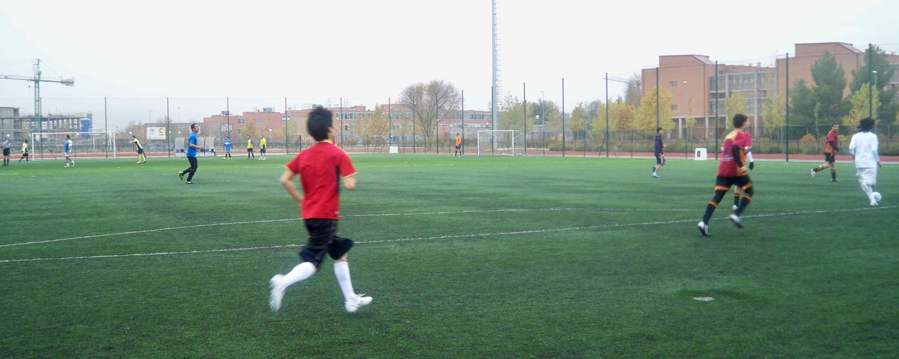 Alcalingua vs Stylo soccer match