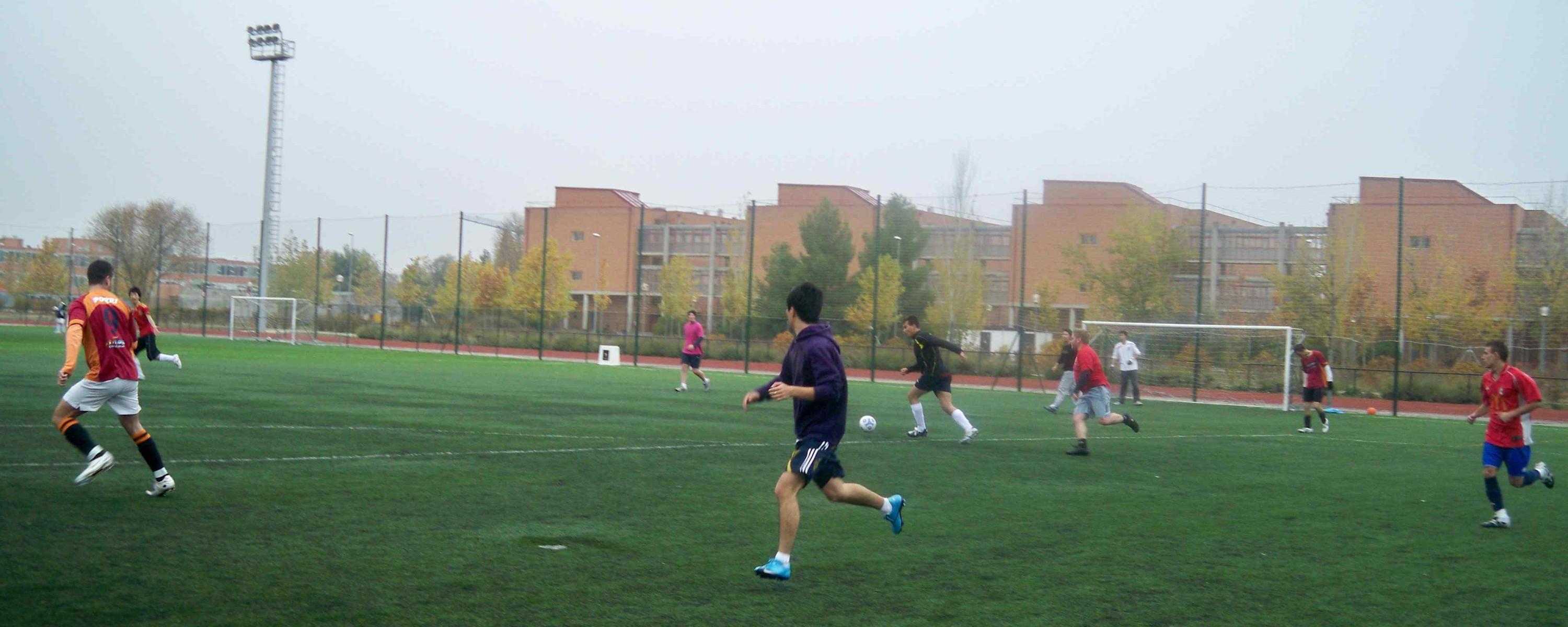 Alcalingua vs Stylo soccer match