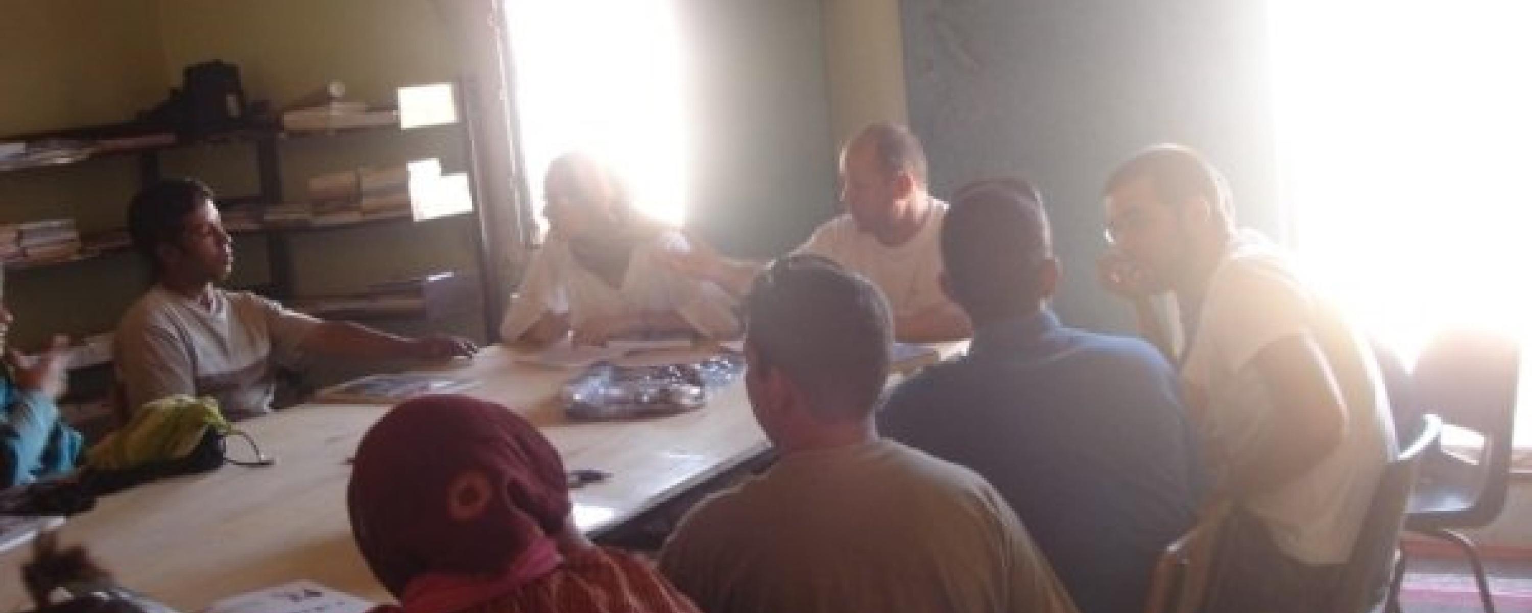 Training of Spanish teachers in the Sahara