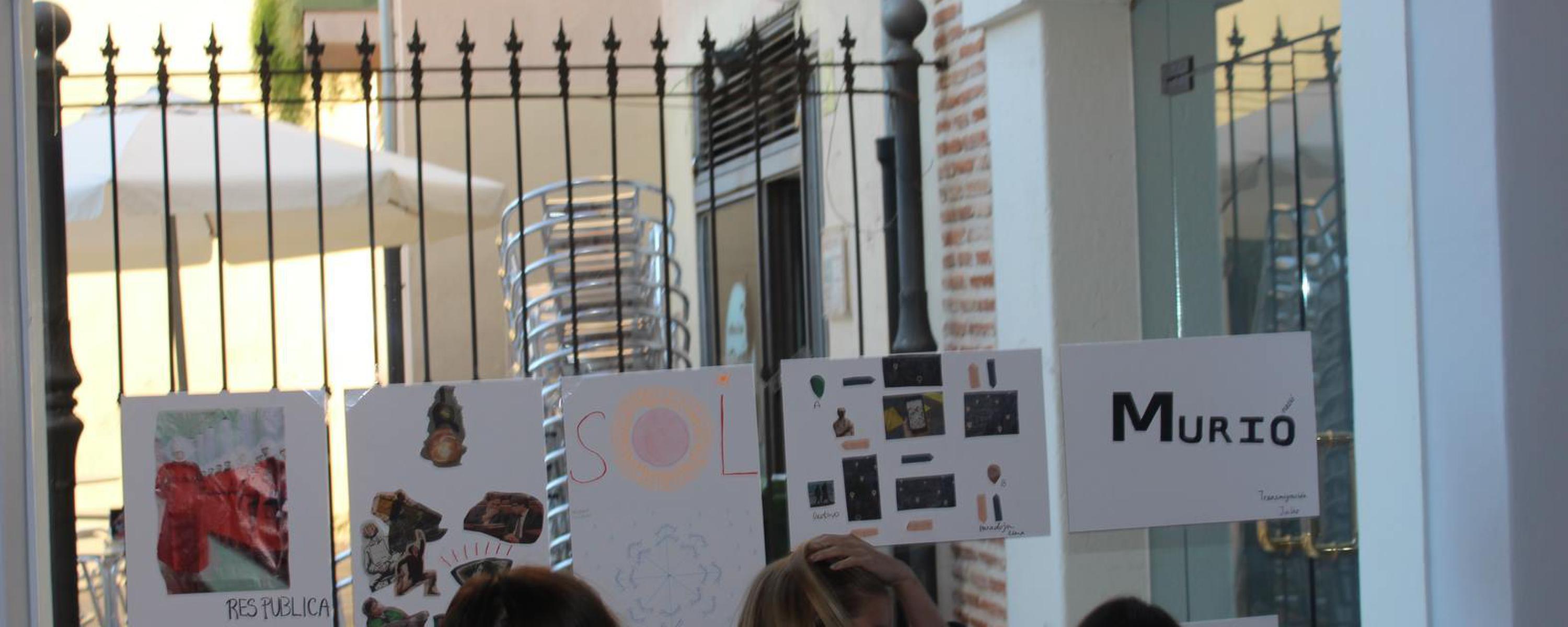 Poesía visual (Victoria del Valle. Pepe Ruiz)  