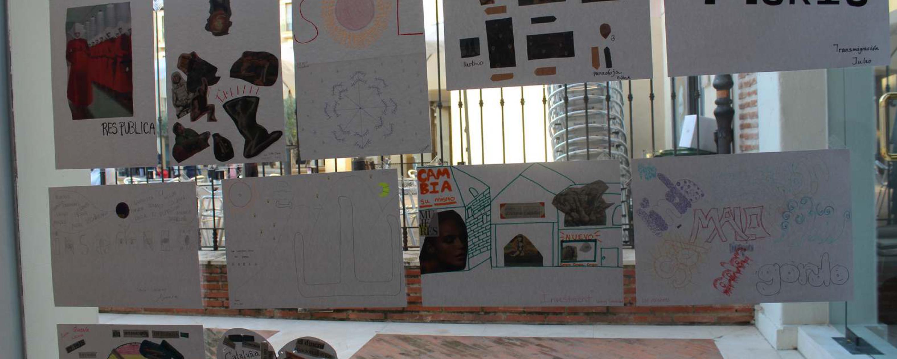 Poesía visual (Victoria del Valle. Pepe Ruiz)  