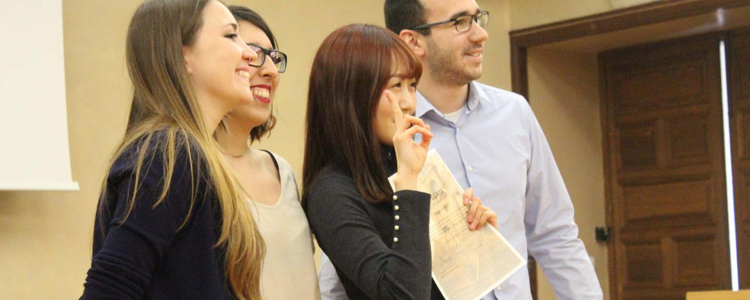 Alumnos de la Universidad de Gachon (Corea del Sur)