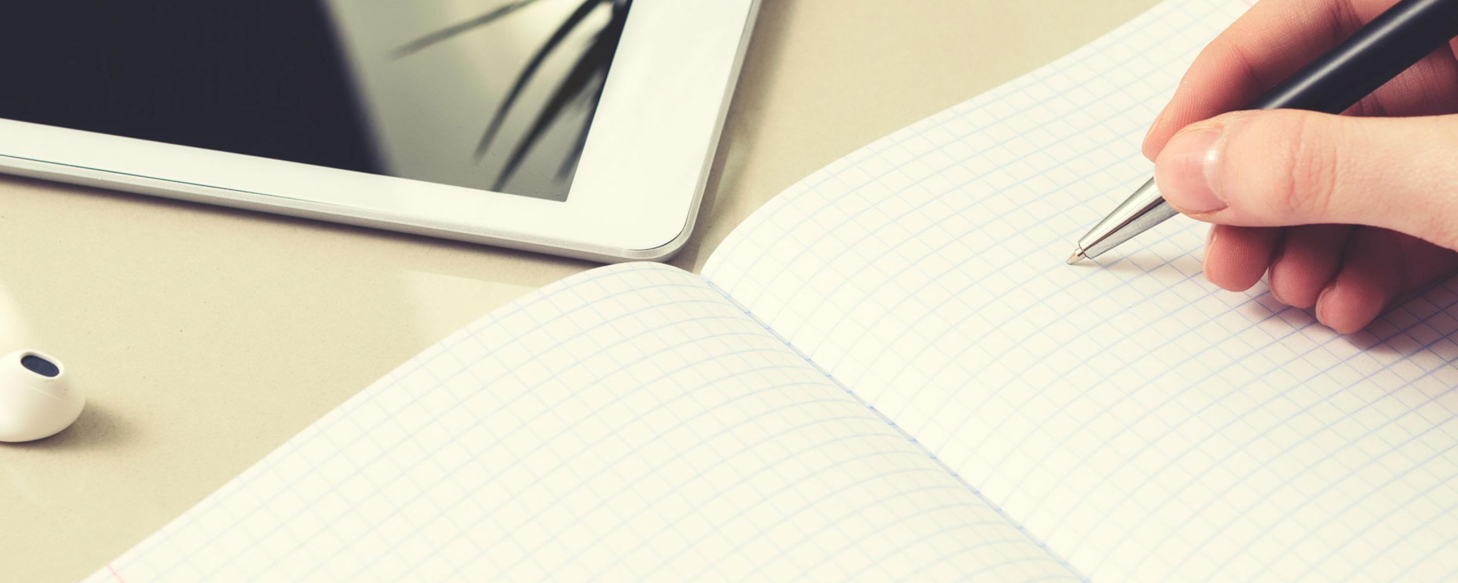 cuaderno tablet