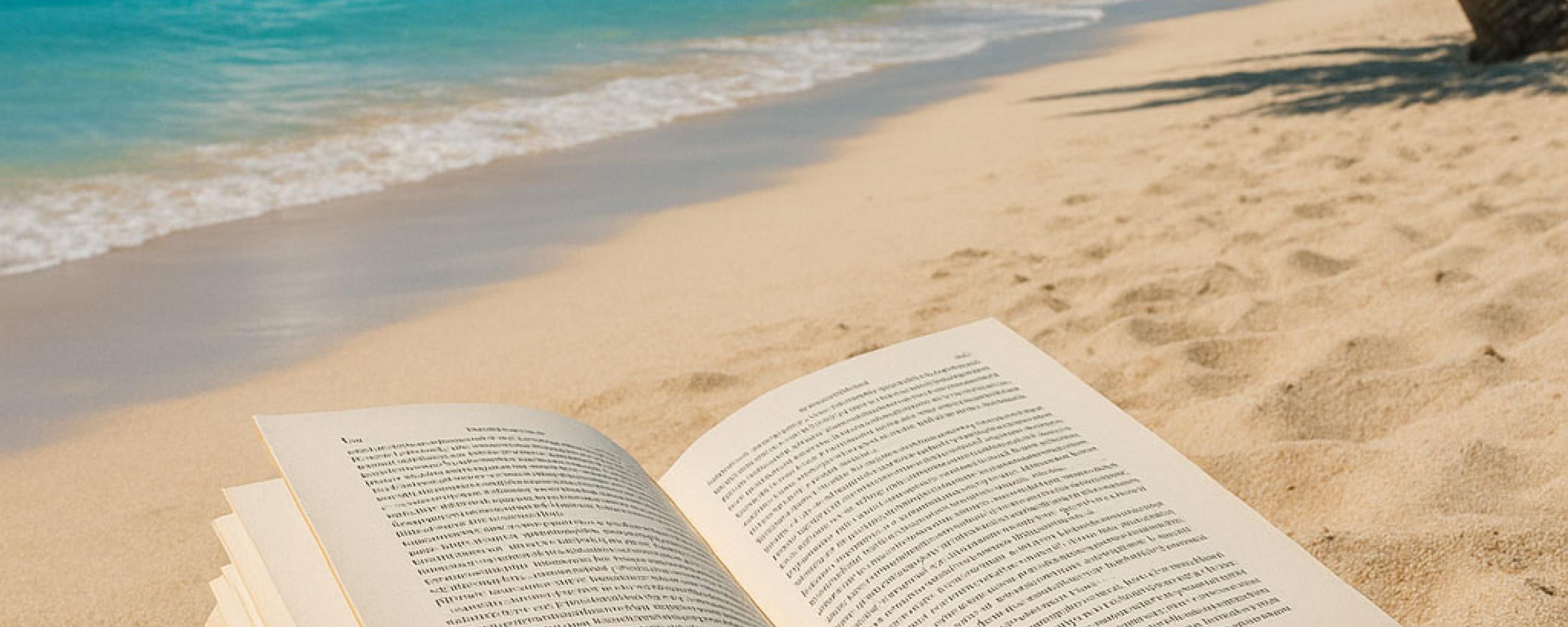 summer books beach