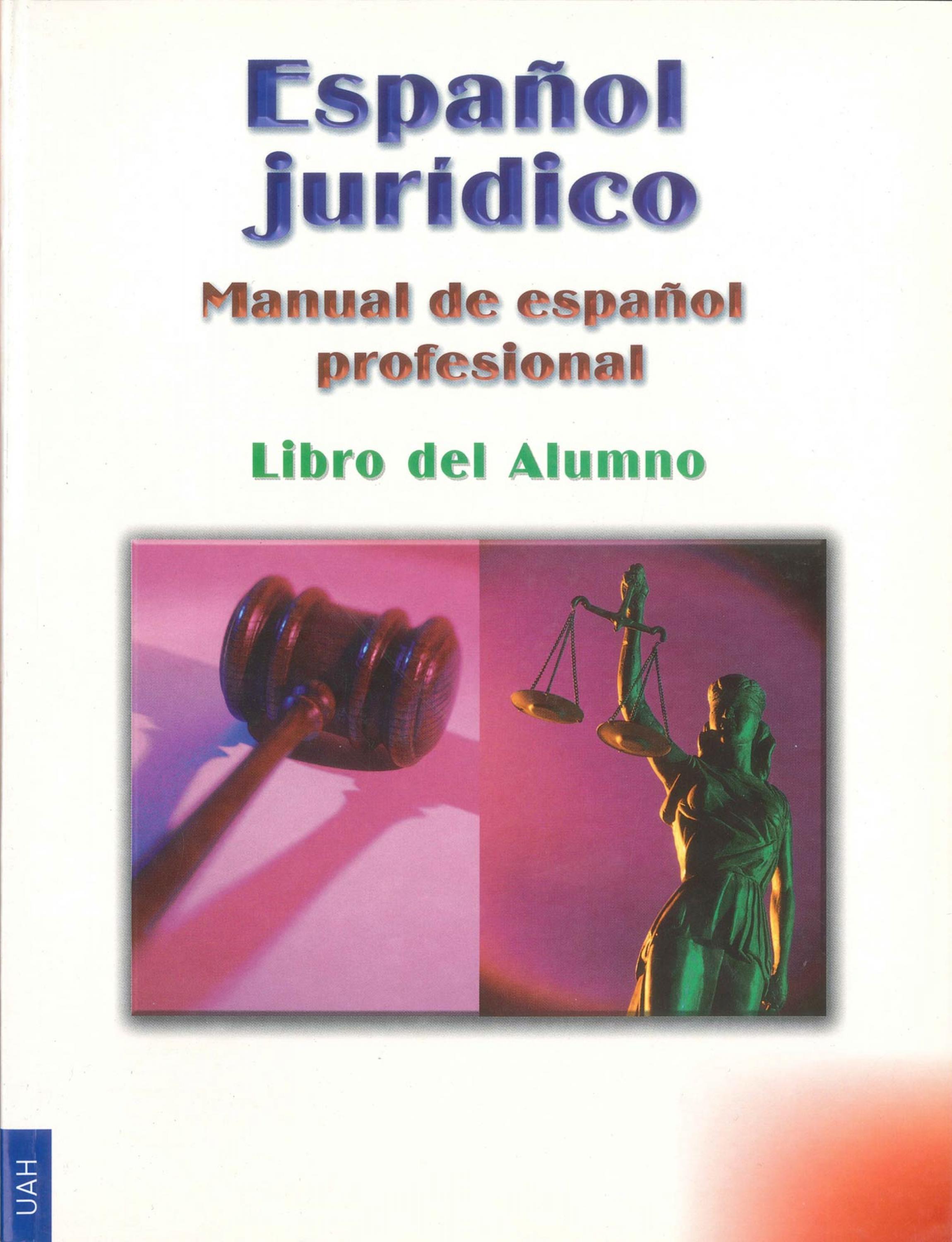 Español jurídico - Libro del alumno